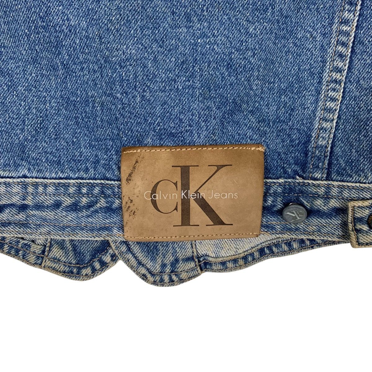 Calvin Klein CALVIN KLEIN JEANS Blue Denim Vest #1292-C58 Size US S / EU 44-46 / 1 - 9 Thumbnail
