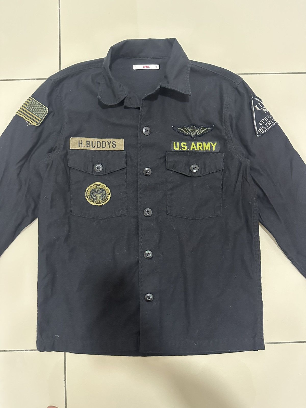 Edwin Edwin Military Shirt Veteran Heavy Veteran Buddy Shirt Size US S / EU 44-46 / 1 - 4 Thumbnail