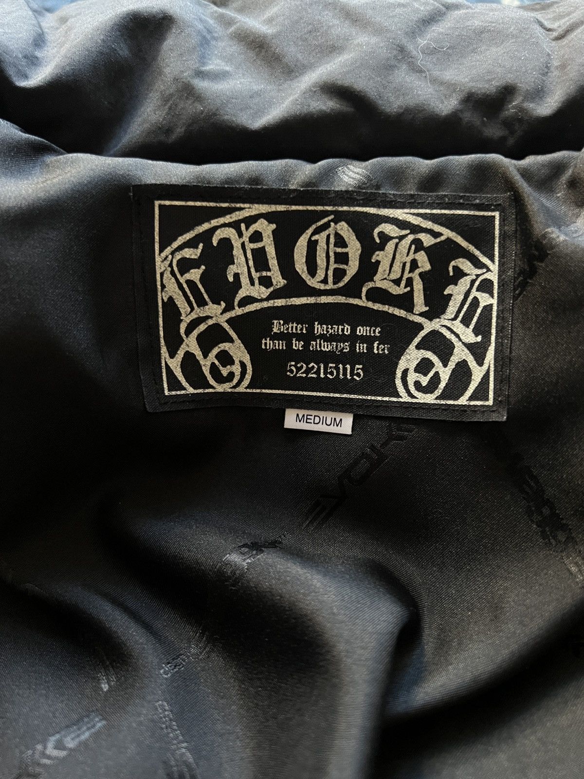 Swagger Evoke X Swagger Archive Down Puffer Jacket M Chrome Hearts Size US M / EU 48-50 / 2 - 12 Thumbnail