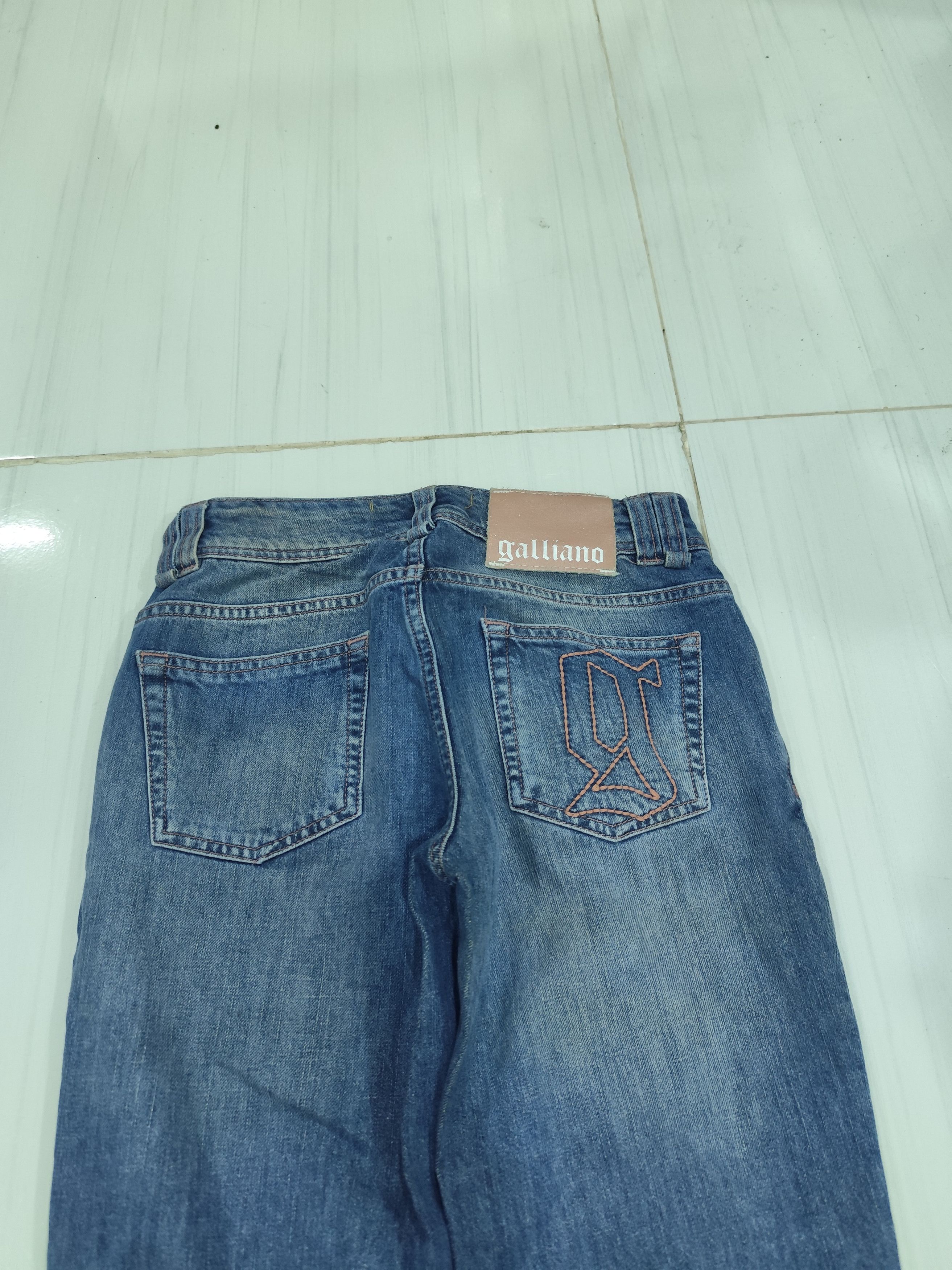 John Galliano GALLIANO JEANS Size 26" / US 2 / IT 38 - 6 Thumbnail