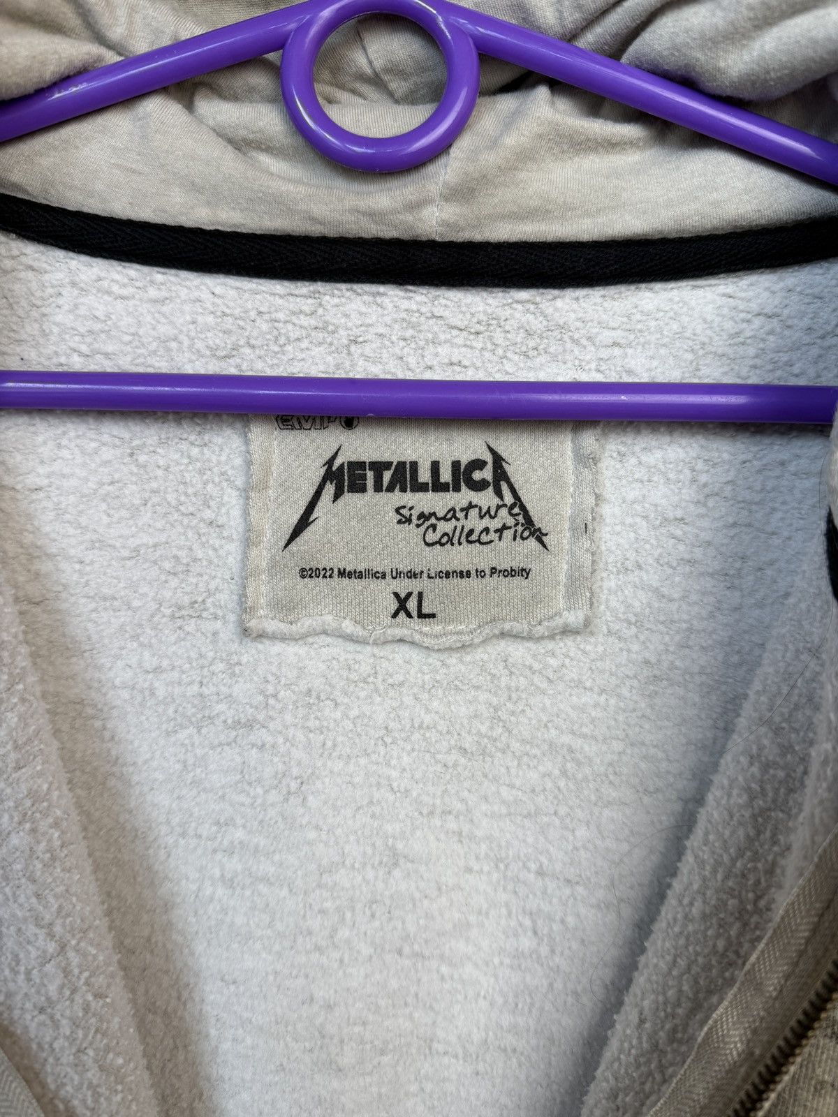 Metallica Metallica Justice Statue Graphic Full Print Zip-Up Size US XL / EU 56 / 4 - 9 Thumbnail