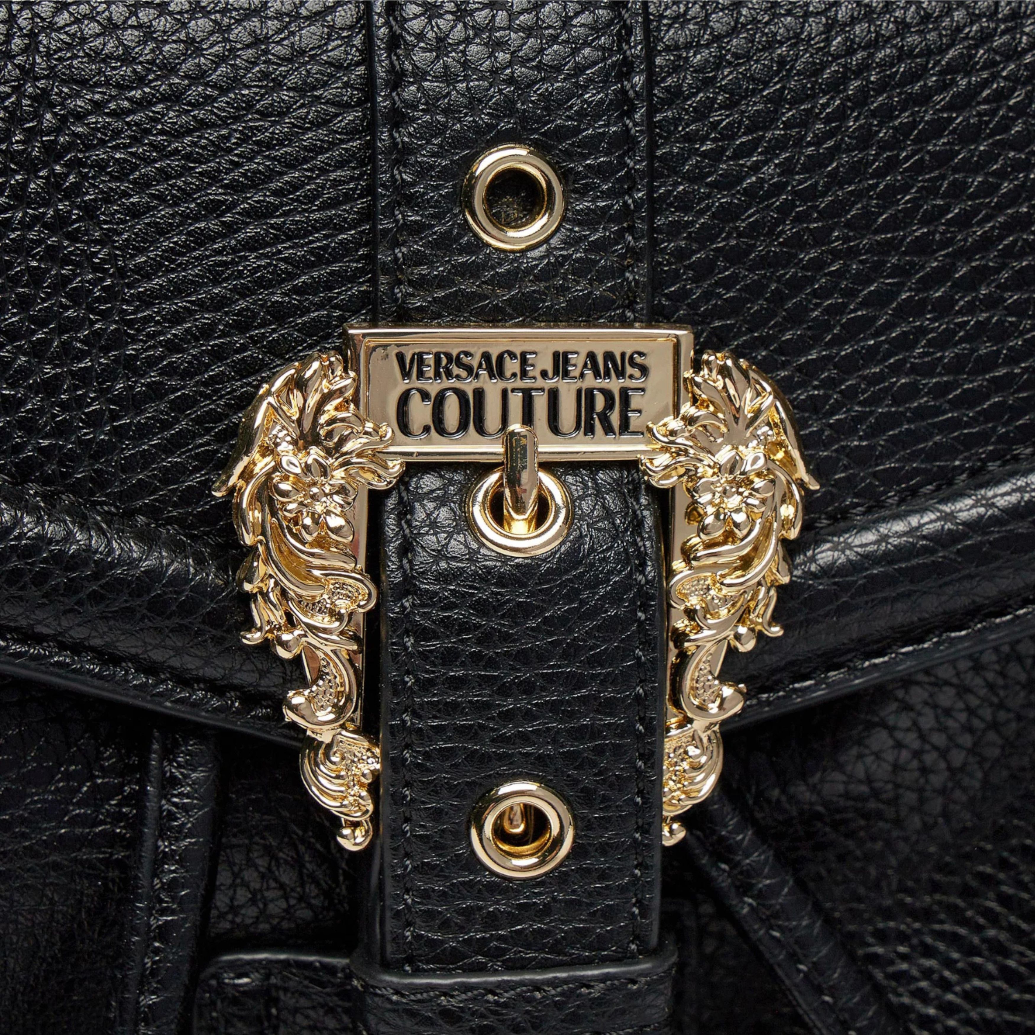Versace Jeans Couture VERSACE JEANS COUTURE Black Backpack Size ONE SIZE - 8 Thumbnail