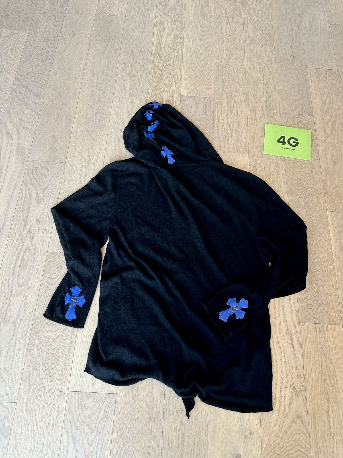 Chrome Hearts CHROME HEARTS 1:1 CROSS PATCH HOODIE L XL Size US L / EU 52-54 / 3 - 1 Thumbnail