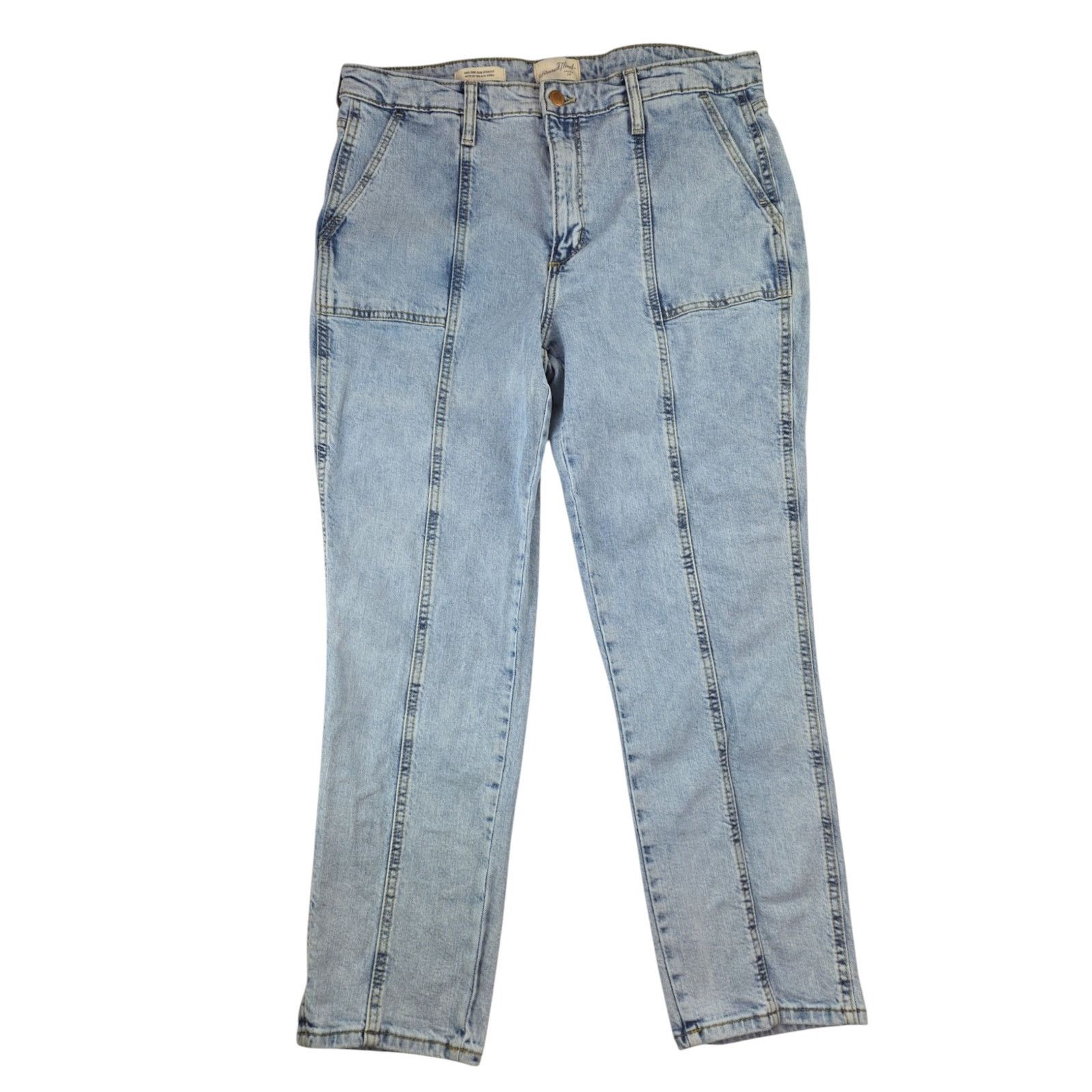 Other Universal Thread | High Rise, Slim Straight Jeans | 14/32R Size 36" / US 14 / IT 50 - 1 Thumbnail