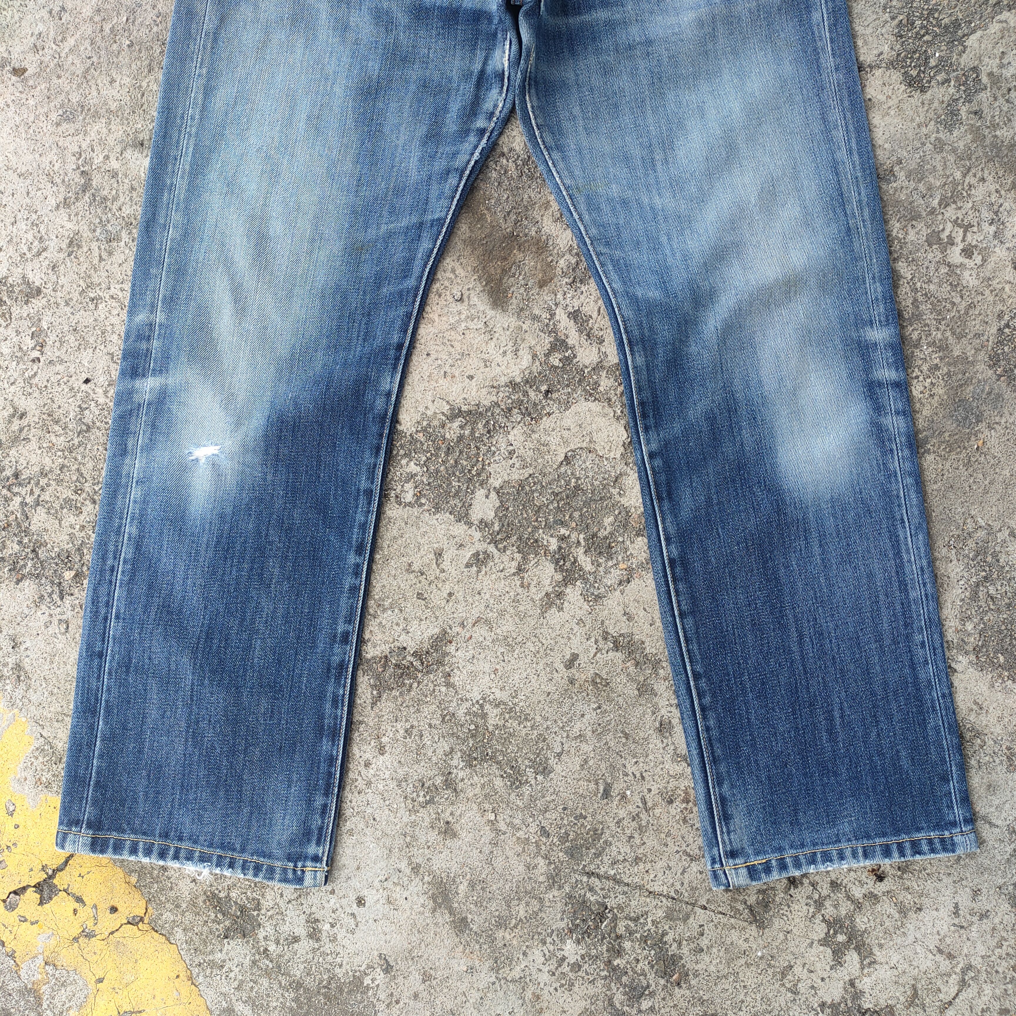 Japanese Brand VINTAGE JAPANESE FADED JEANS DENIM PANTS Size US 32 / EU 48 - 3 Thumbnail