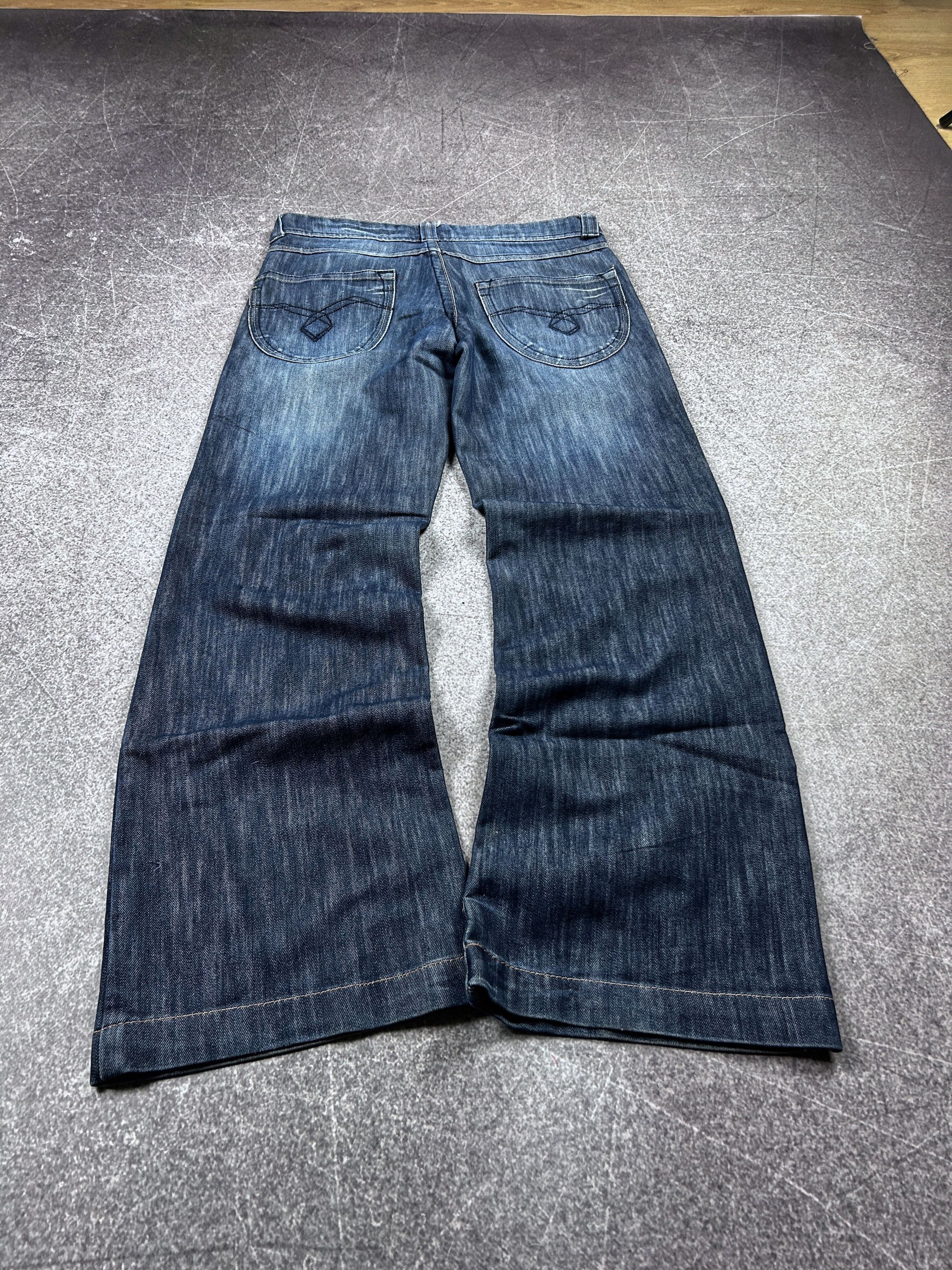 Japanese Brand VINTAGE 💥HYSTERIC GLAMOUR STYLE LITTLE FLARED JEANS 90S Size US 30 / EU 46 - 4 Thumbnail