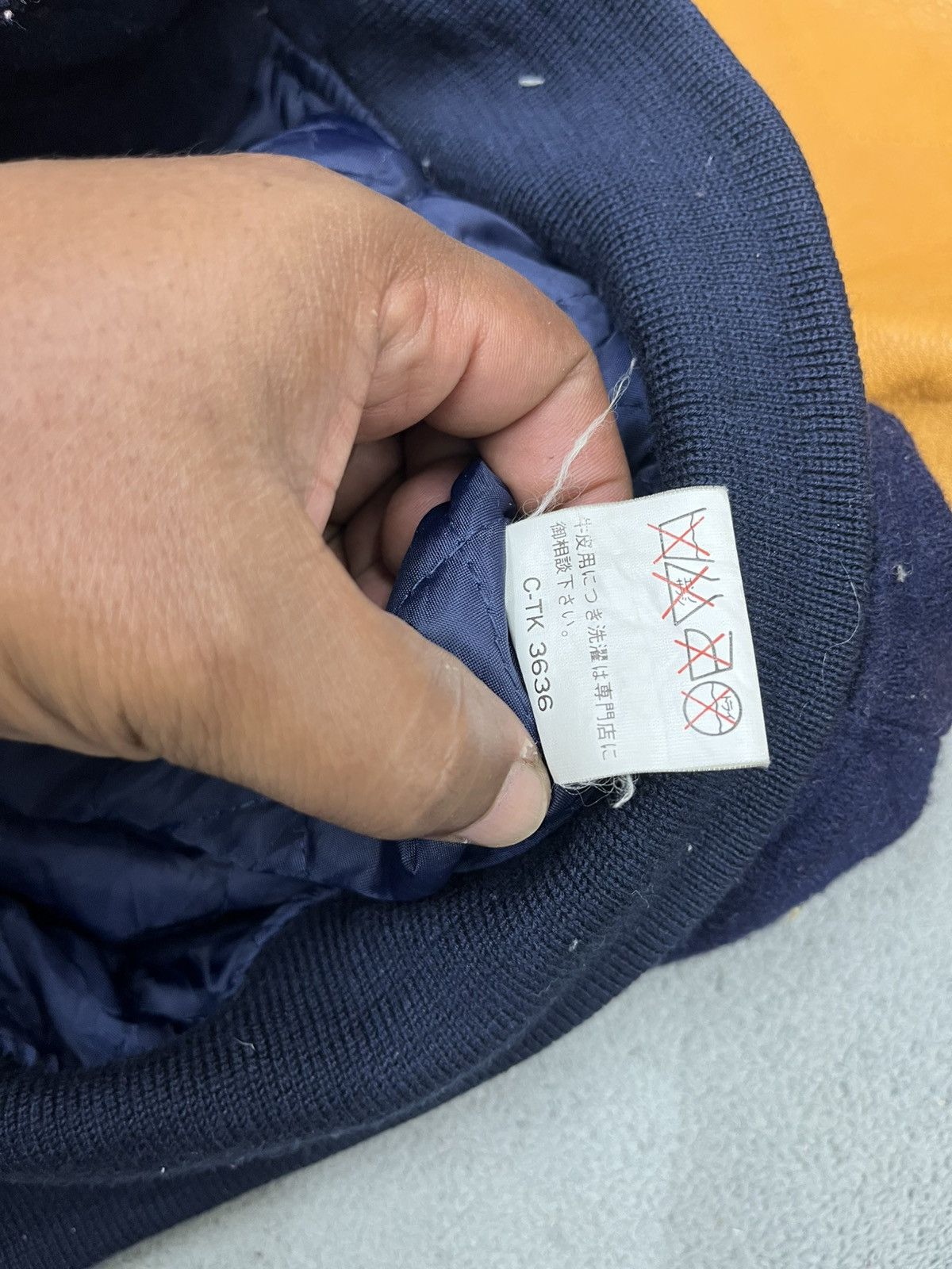 Japanese Brand ARCHIVE🔥NEO BLOOD VARSITY JACKET Size US M / EU 48-50 / 2 - 13 Thumbnail