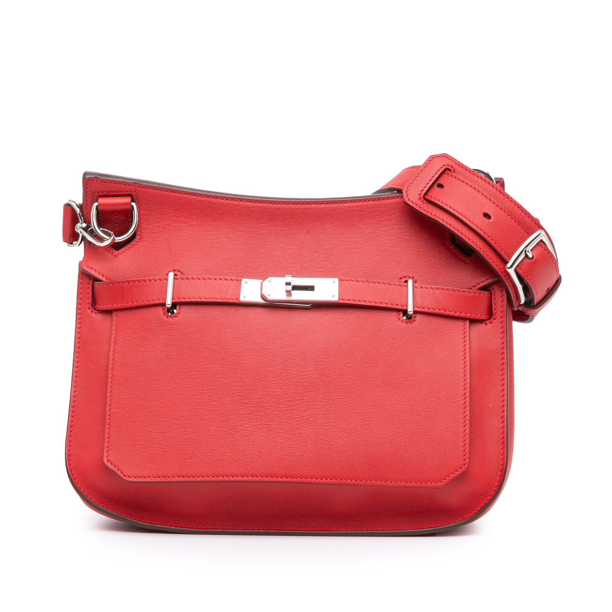 Hermes Hermès Swift Jypsiere 28 Red Size ONE SIZE - 1 Thumbnail