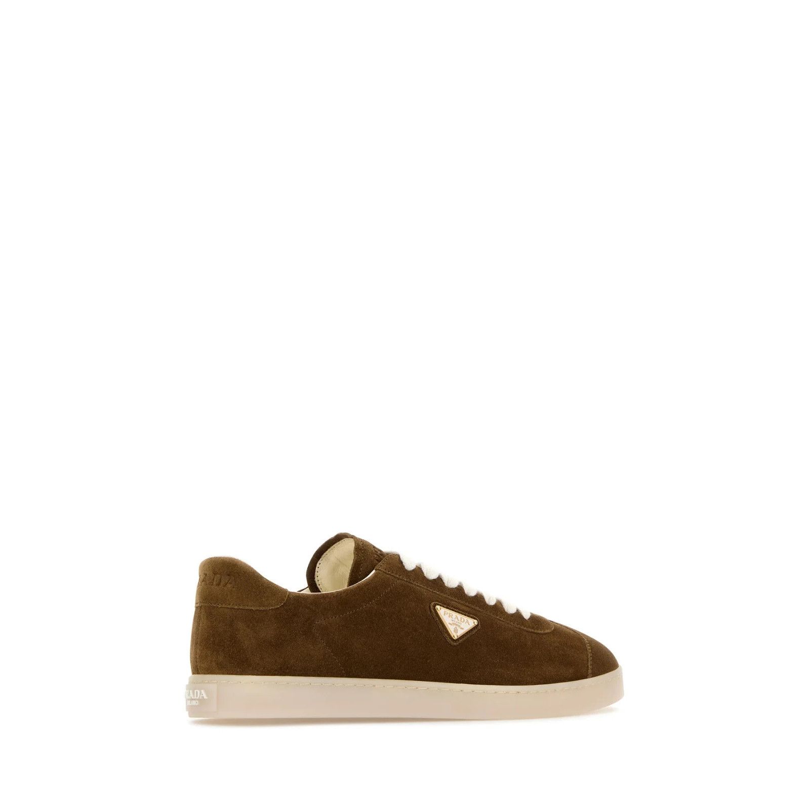 Prada PRADA Brown Suede Sneakers New And Authentic (Men's size:9.5 Size US 9.5 / EU 42-43 - 3 Thumbnail