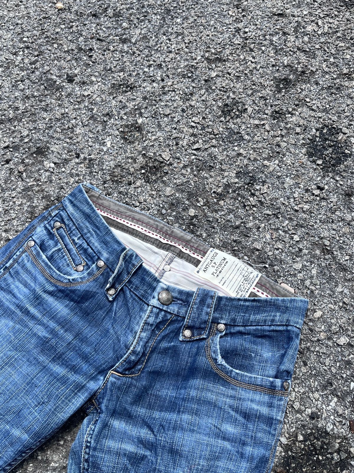 Hysteric Glamour × If Six Was Nine × Tornado Mart Antgauge S.P Platinum Blue Flare Jean Size US 32 / EU 48 - 5 Thumbnail