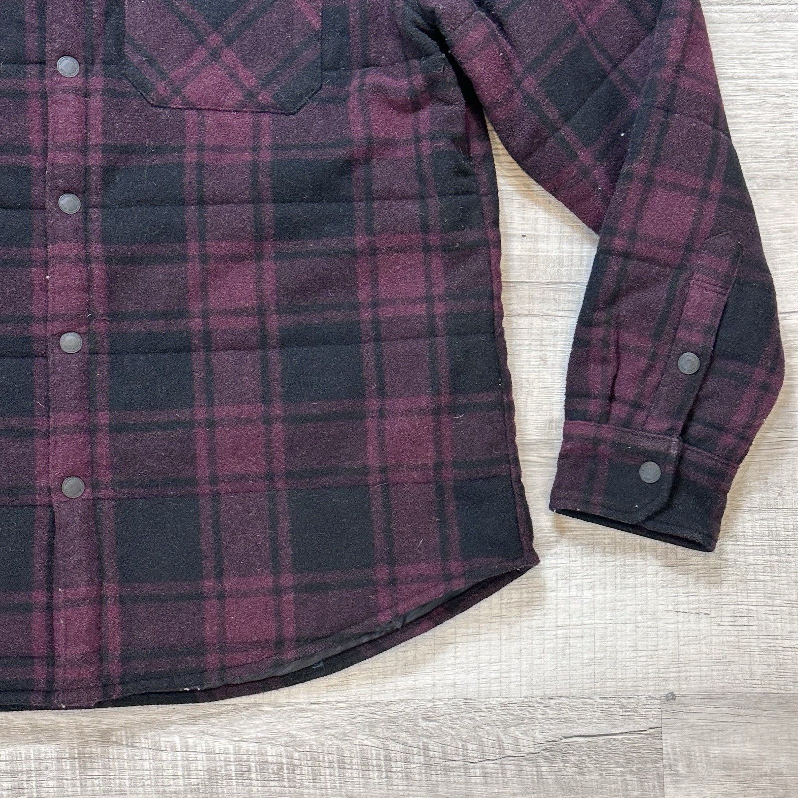 Michael Kors Michael Kors Shirt Jacket Men’s XL Buffalo Plaid Check Wool Size US XL / EU 56 / 4 - 5 Thumbnail