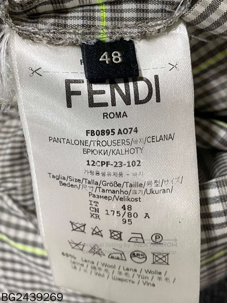 Fendi Fendi Trousers Size US 32 / EU 48 - 5 Thumbnail