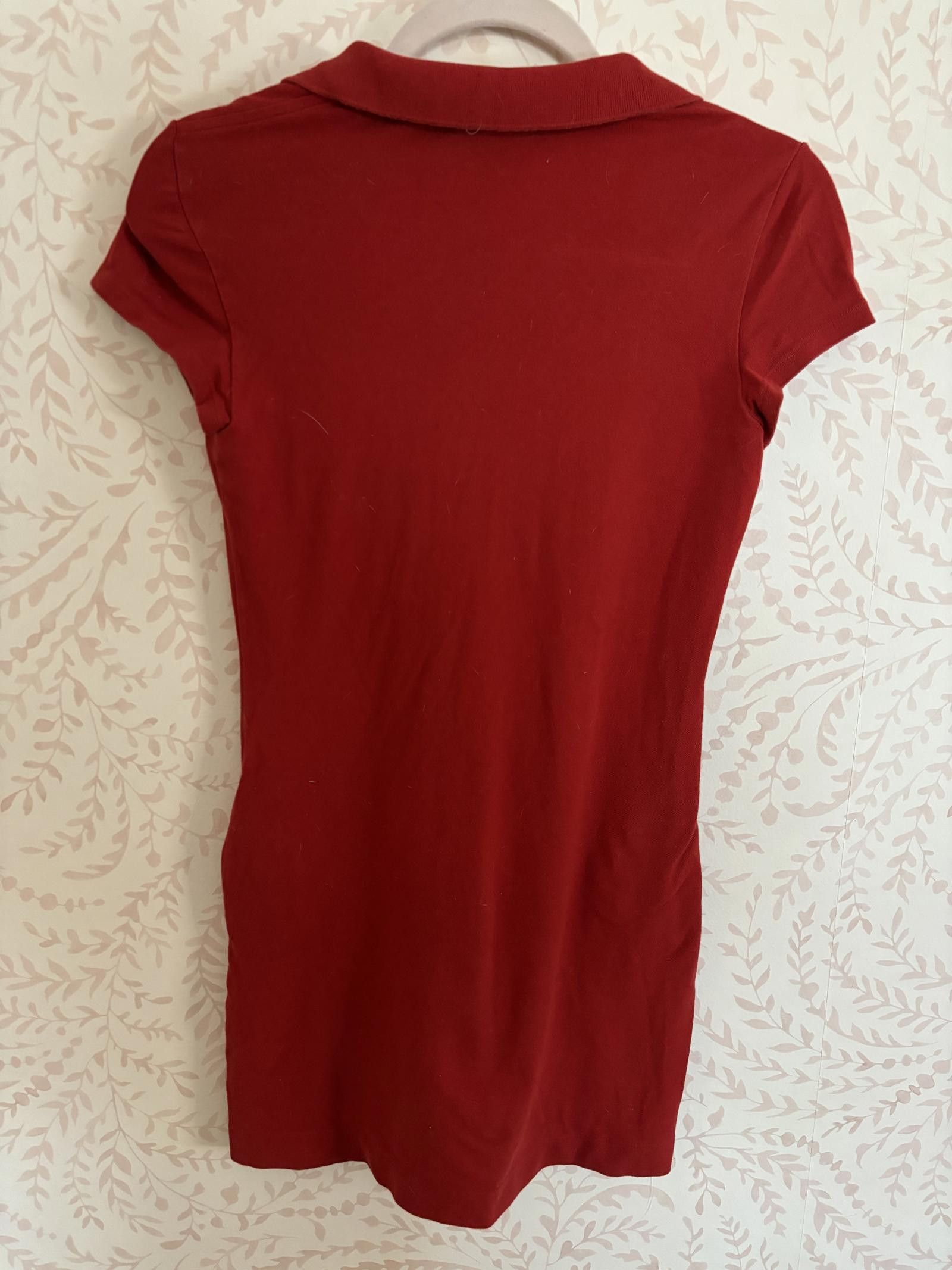 Lacoste VINTAGE Lacoste Red Polo Dress - Stylish & Comfortable Size S / US 4 / IT 40 - 2 Thumbnail