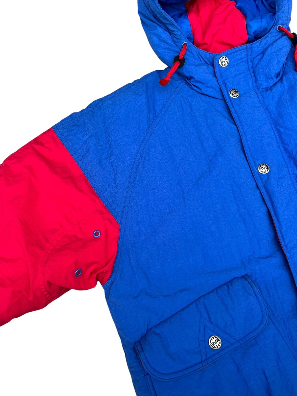 Mirage Vintage 90s NFL NY Giants Big Logo Puffer Jacket Hoodie Size US M / EU 48-50 / 2 - 12 Thumbnail