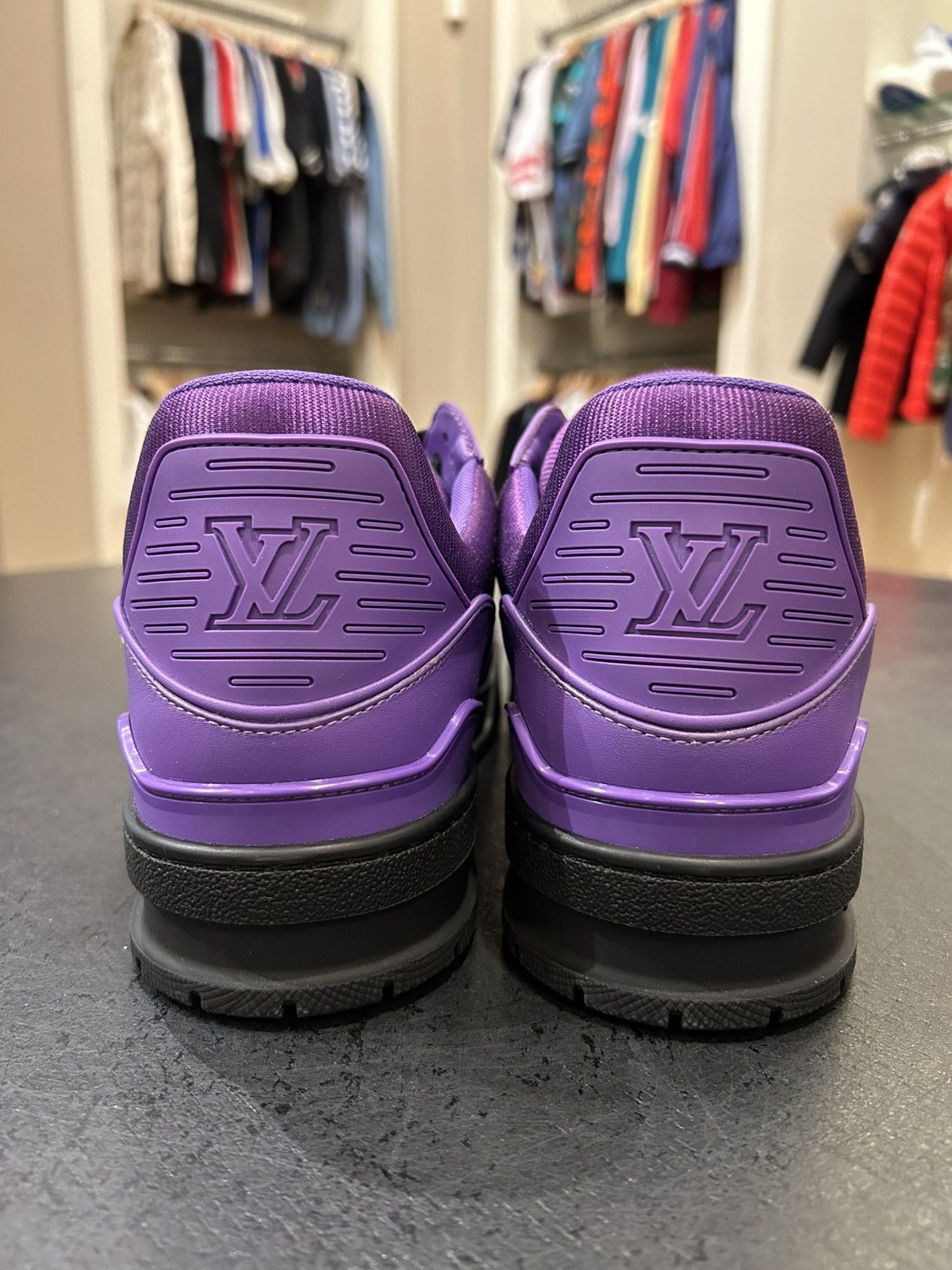 Louis Vuitton Louis Vuitton Trainer Purple Size US 9 / EU 42 - 5 Thumbnail