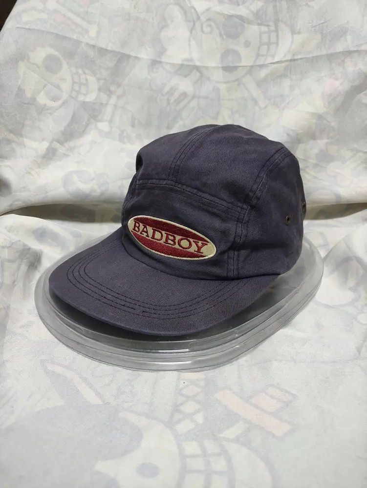 Japanese Brand BADBOY VINTAGE 5 PANEL CAP Size ONE SIZE - 9 Thumbnail