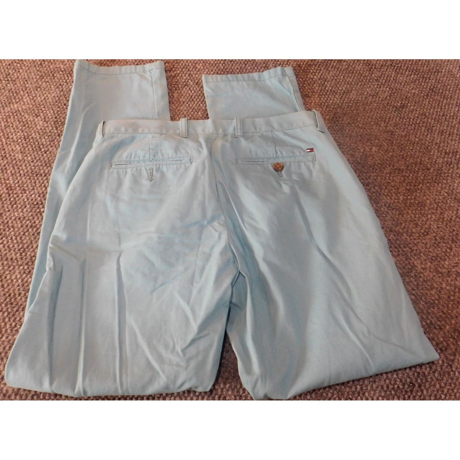 Tommy Hilfiger Tommy Hilfiger Pants Mens 30X31 blue straight chino classic Sleeve? Size US 30 / EU 46 - 5 Thumbnail