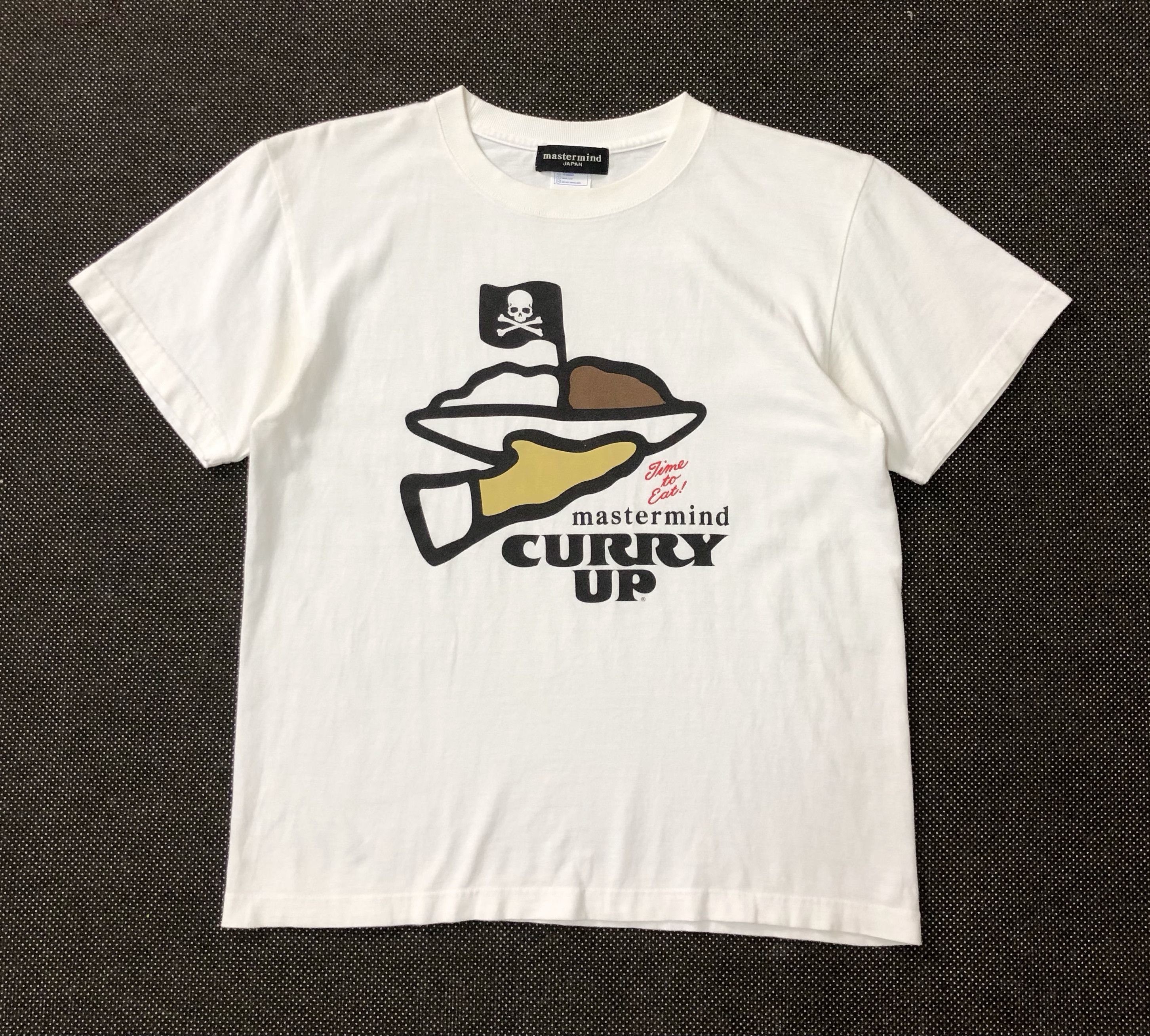 Mastermind Japan RARE🔥2012 MASTERMIND X NIGO’S CURRY UP TEE Size US M / EU 48-50 / 2 - 1 Thumbnail