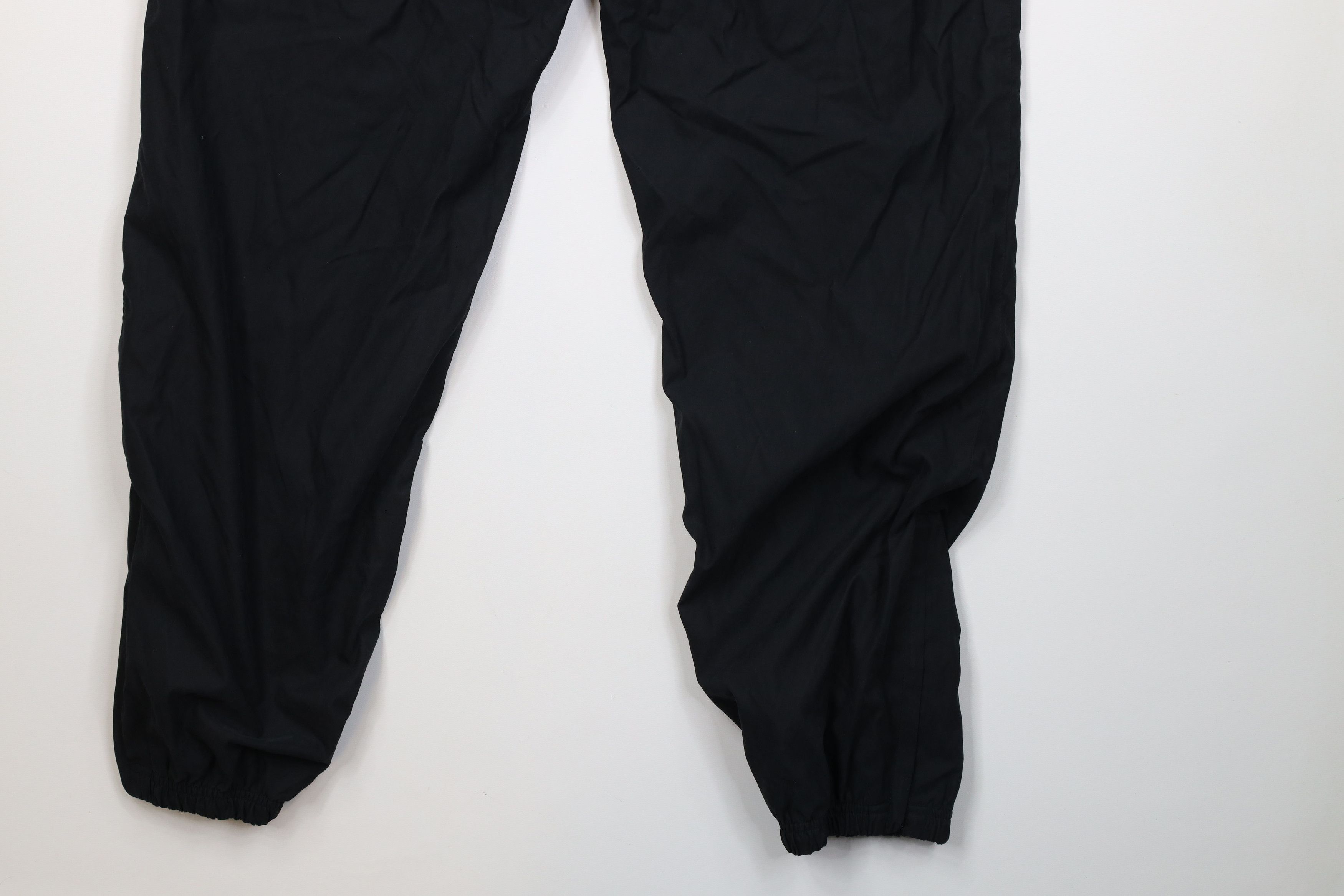 Vintage Vintage 90s Streetwear Lined Microfiber Joggers Pants Black Size US 34 / EU 50 - 14 Thumbnail