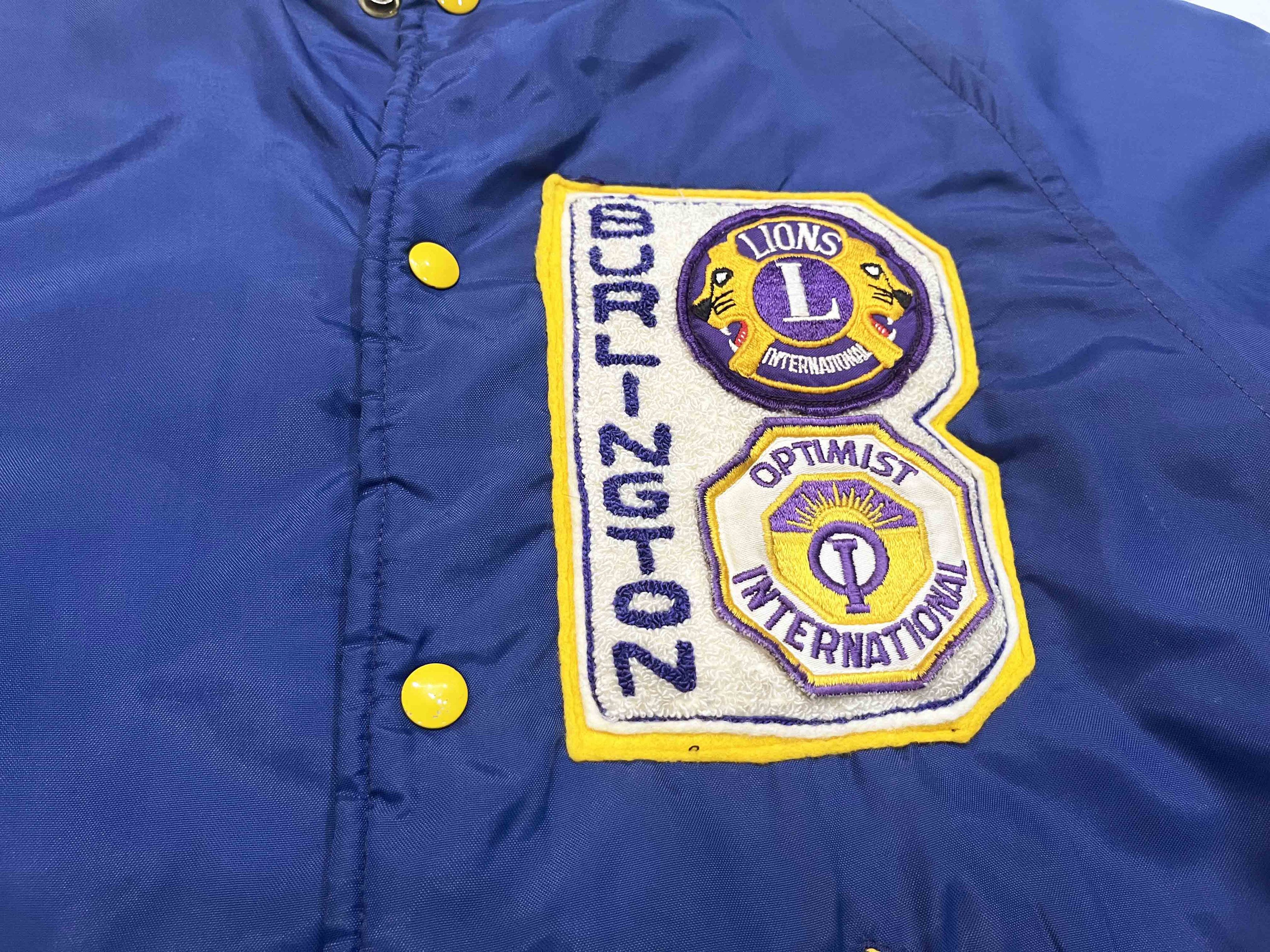 Vintage Vintage Avon Sportswear Lions Intl Burlington Bomber Jacket Size US M / EU 48-50 / 2 - 2 Thumbnail