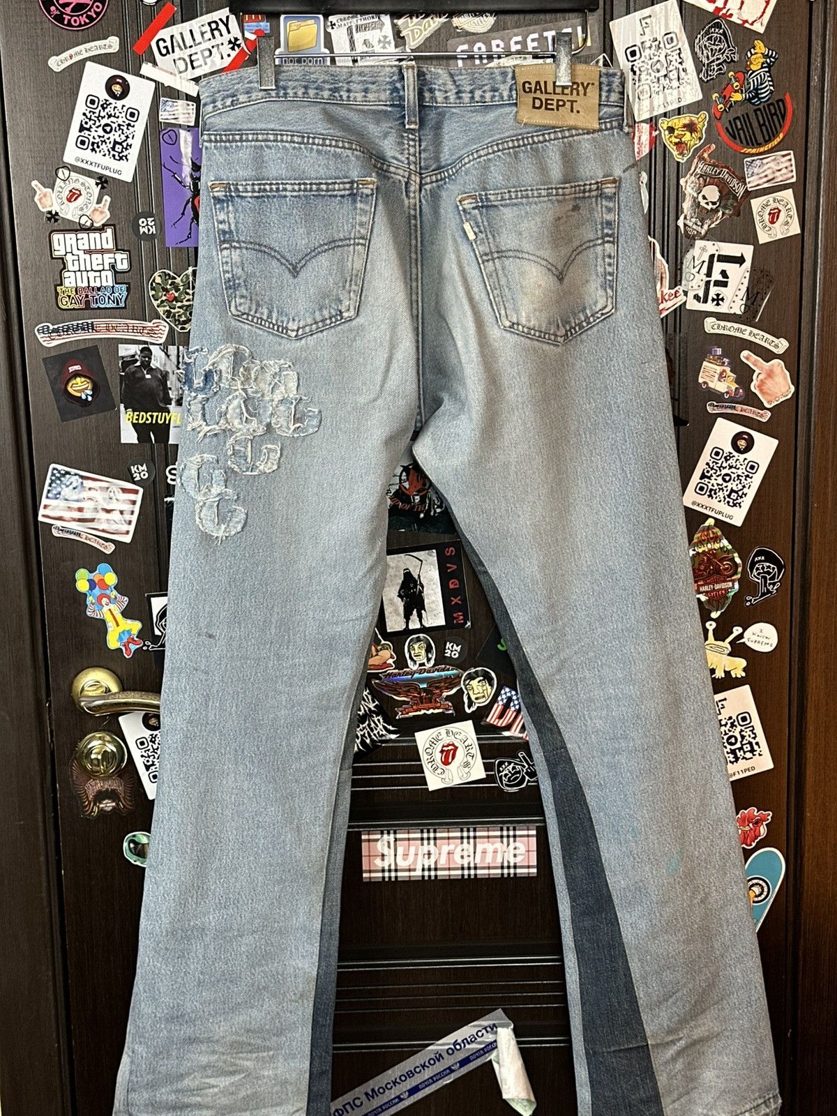 Gallery Dept. 2021 Gallery Dept 1/1 14 Patches Jeans Size US 33 - 3 Thumbnail