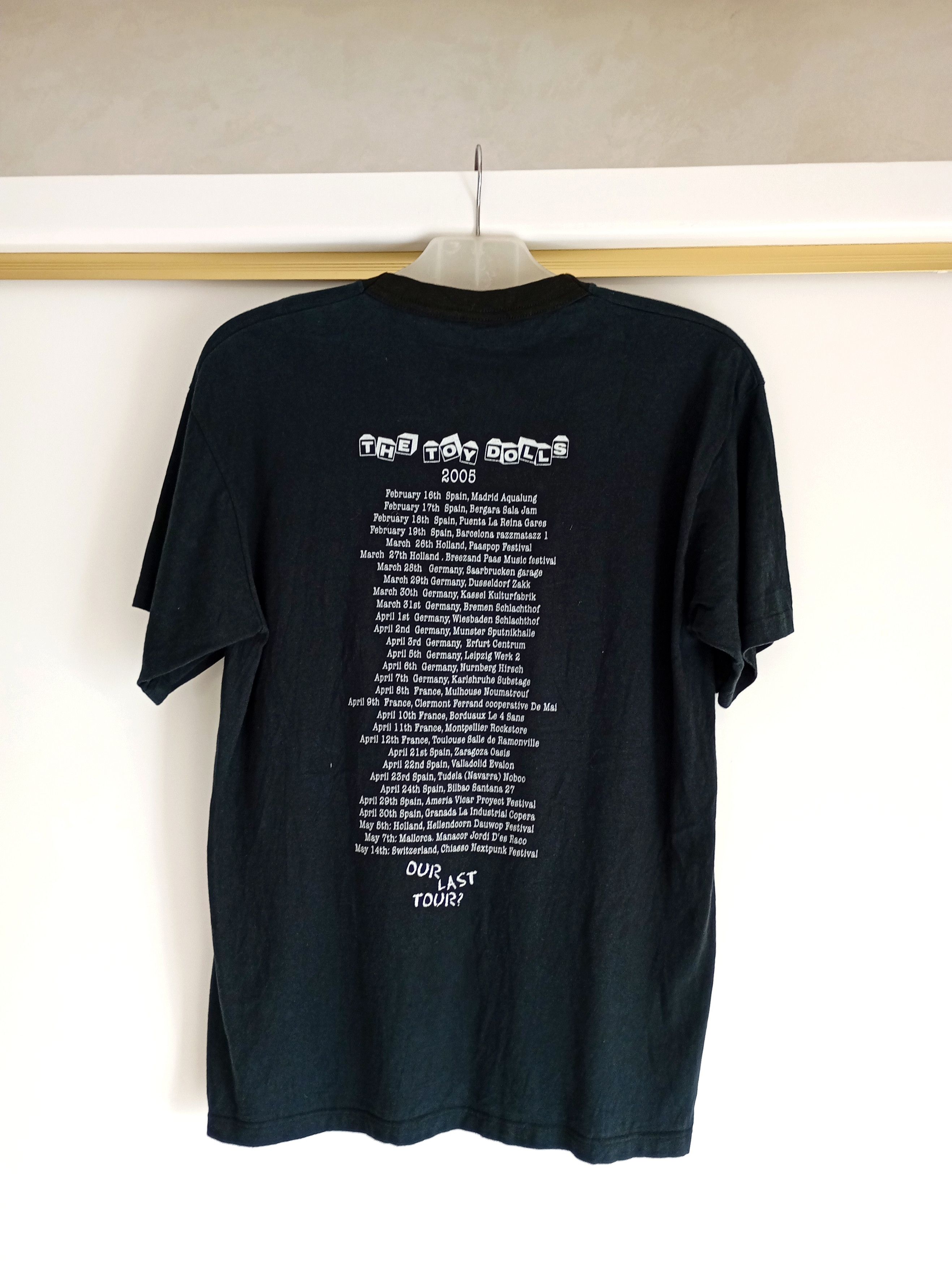 Band Tees Vintage The Toy Dolls Band 2005 Tour Tshirt Size US M / EU 48-50 / 2 - 3 Thumbnail