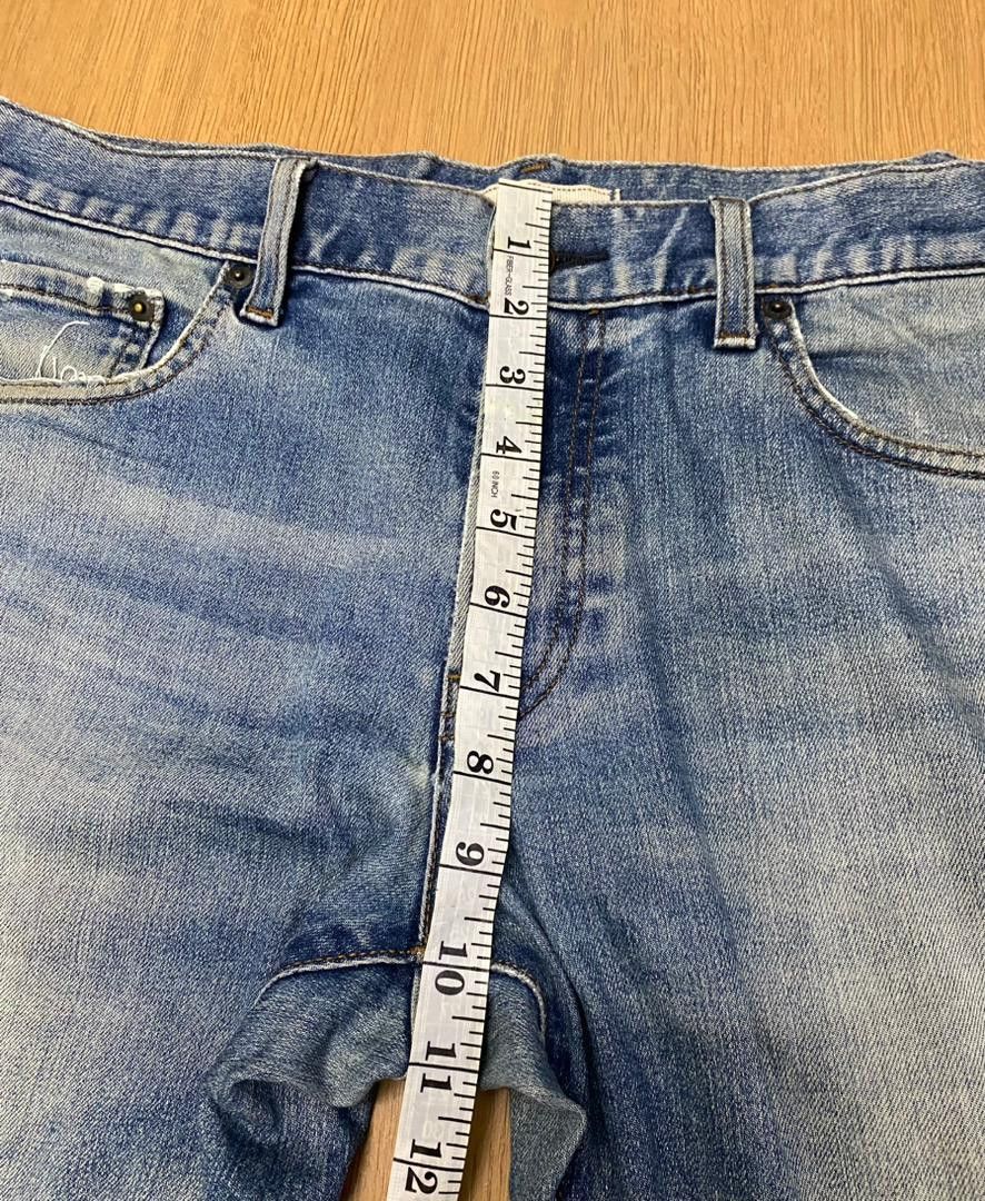 Japanese Brand Vintage Uniqlo Japanese Fabric by Kaihara Slim Fit Jeans Size US 34 / EU 50 - 8 Thumbnail