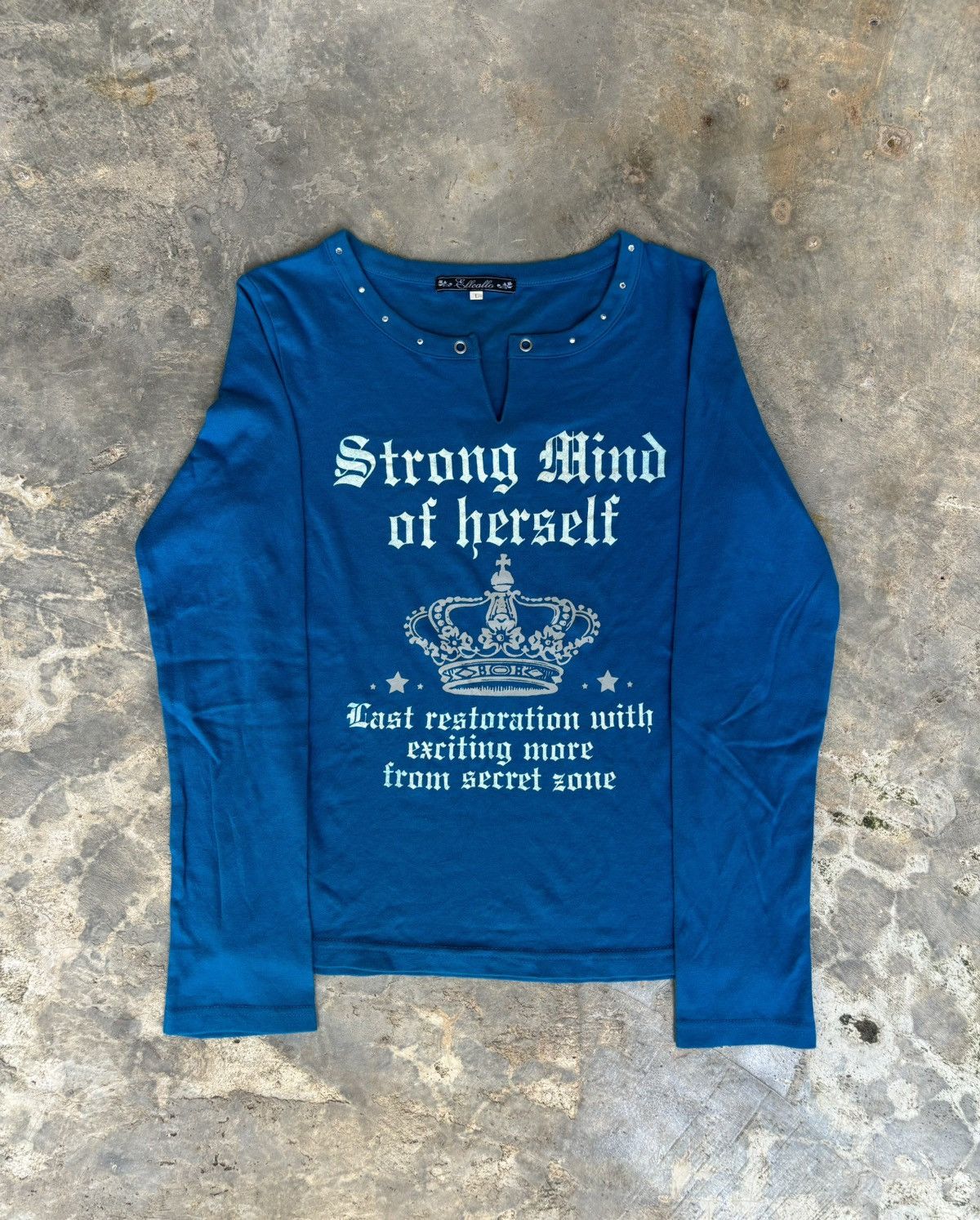 Hysteric Glamour × If Six Was Nine × Japanese Brand Y2k Strong Mind Of herself Ifsix Punk style Longsleeve Size L / US 10 / IT 46 - 1 Thumbnail