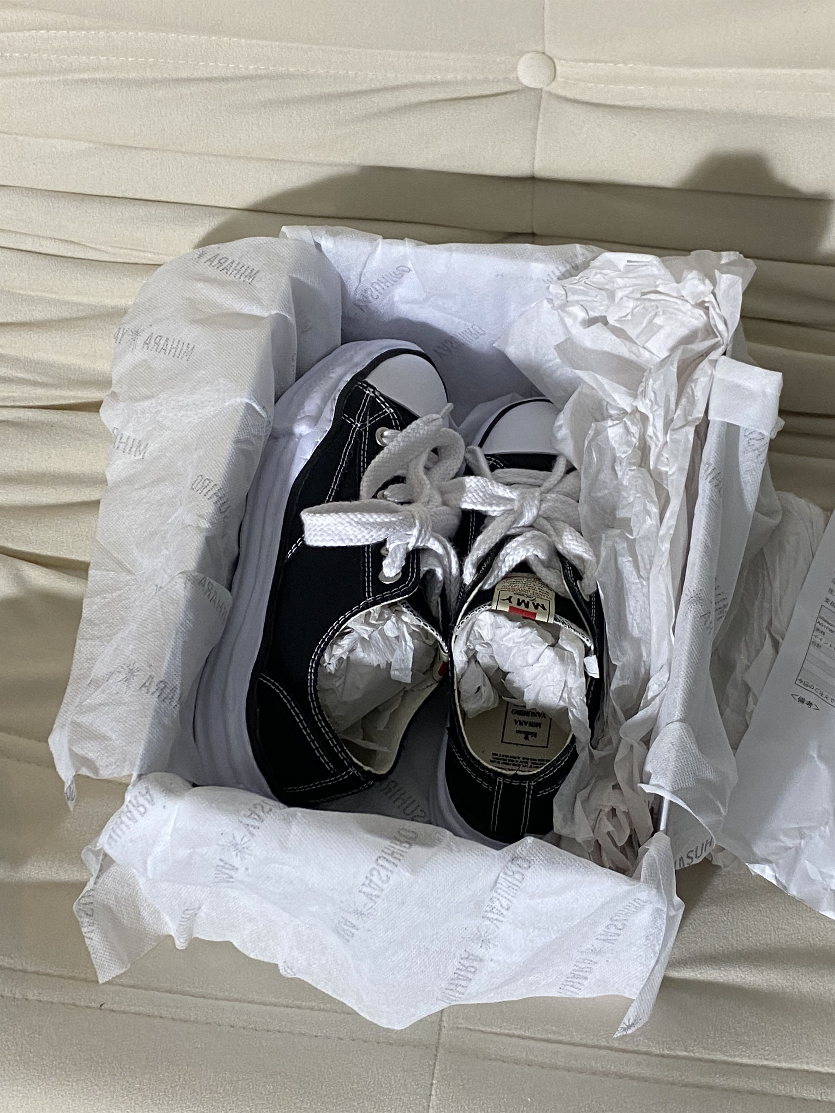 Maison MIHARA YASUHIRO Mihara Yasuhiro Peterson low black 41 og Size US 9 / EU 42 - 5 Thumbnail