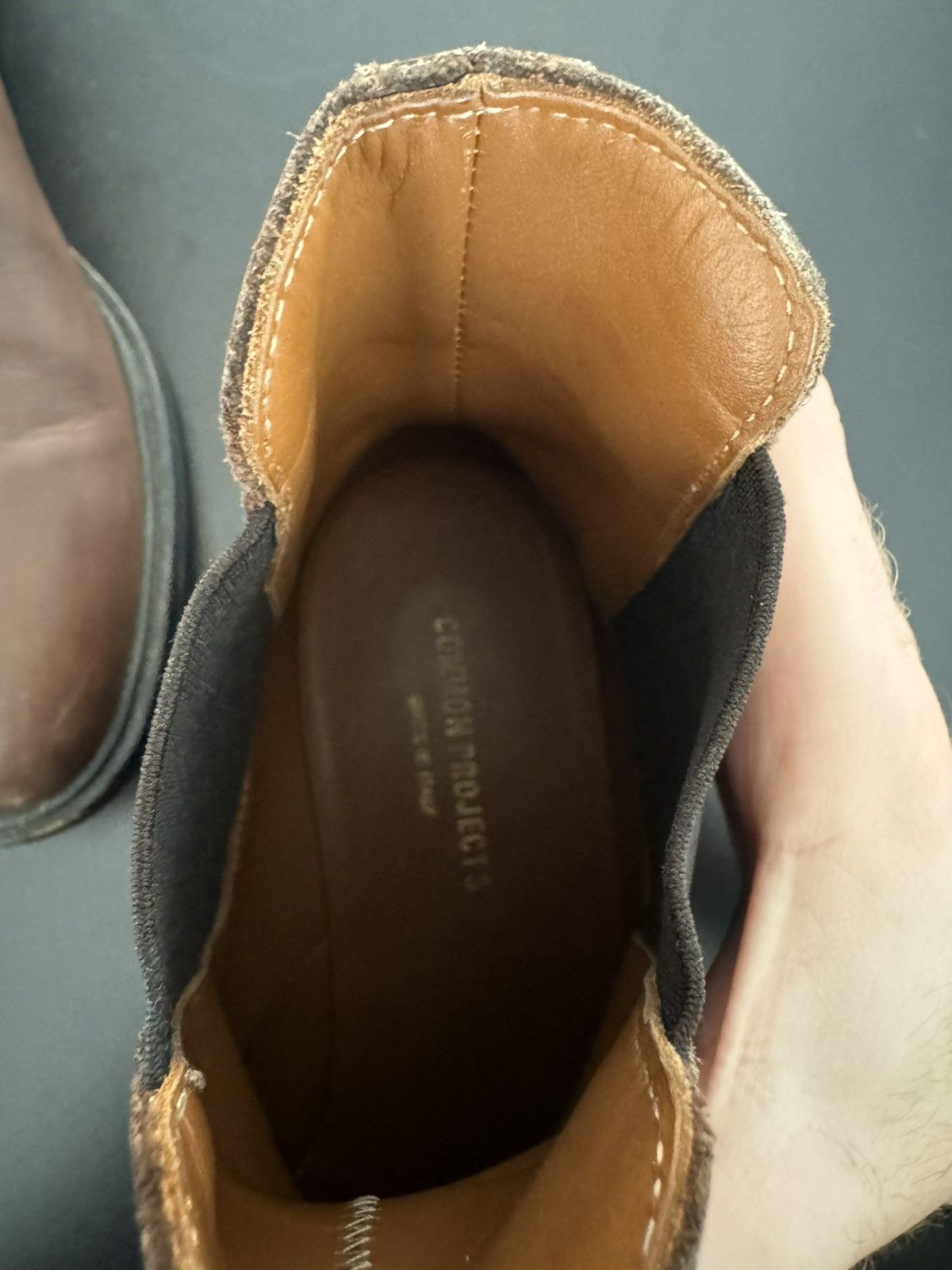 Common Projects Common Projects Leather Chelsea Boot Size US 9 / EU 42 - 6 Thumbnail