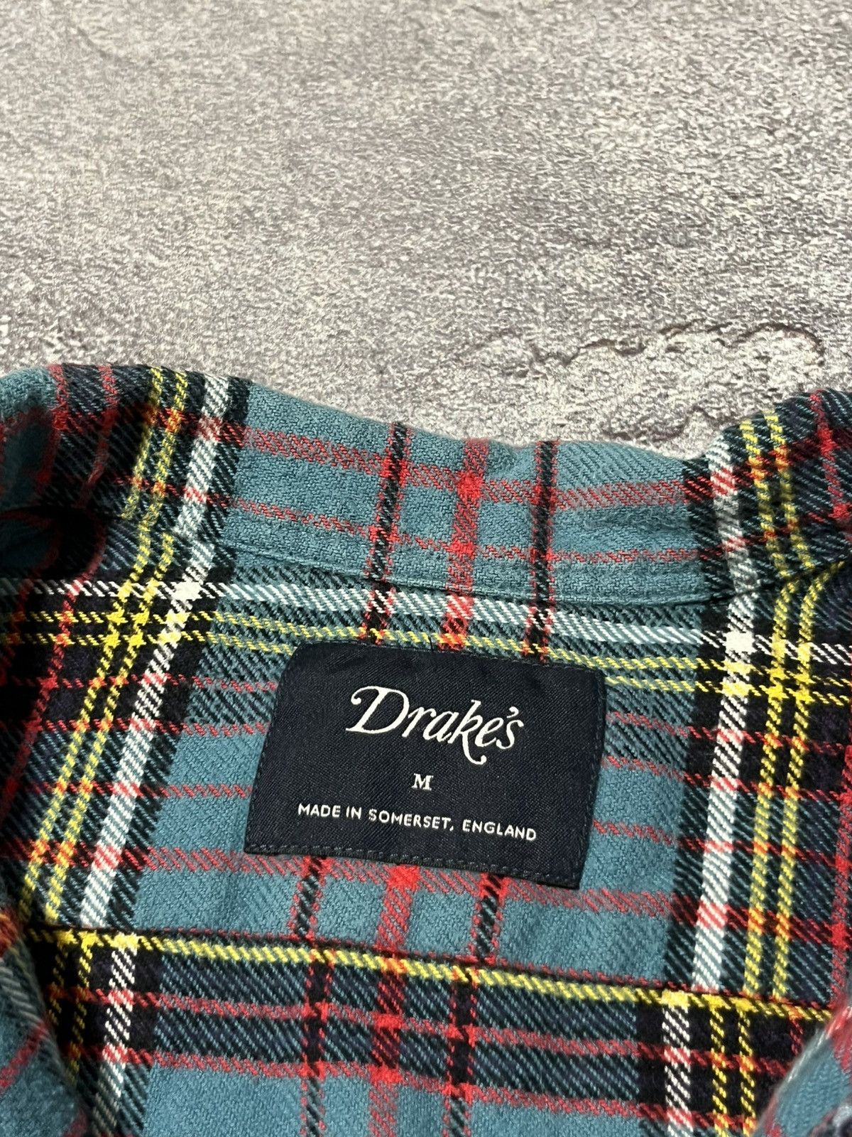 Drake's Drake’s Checked Button Up Shirt With Pocket Size US M / EU 48-50 / 2 - 6 Thumbnail