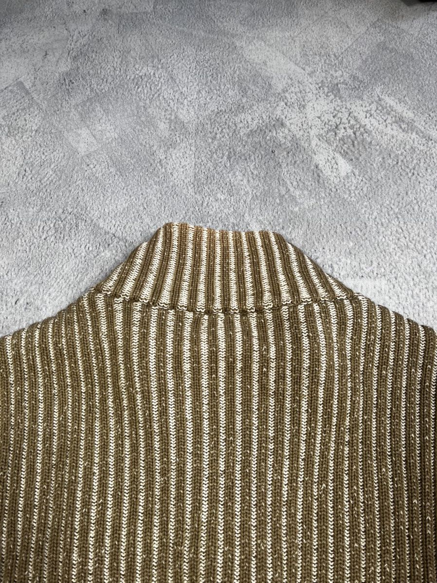 Vintage Vintage Y2K ribbed faded zip up Japanese sweater size XL Size US XL / EU 56 / 4 - 7 Thumbnail