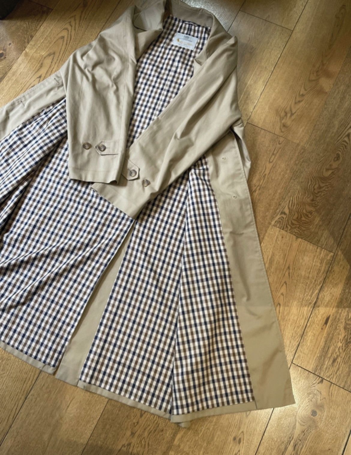 Aquascutum Aquascutum beige trench coat Size US L / EU 52-54 / 3 - 2 Thumbnail