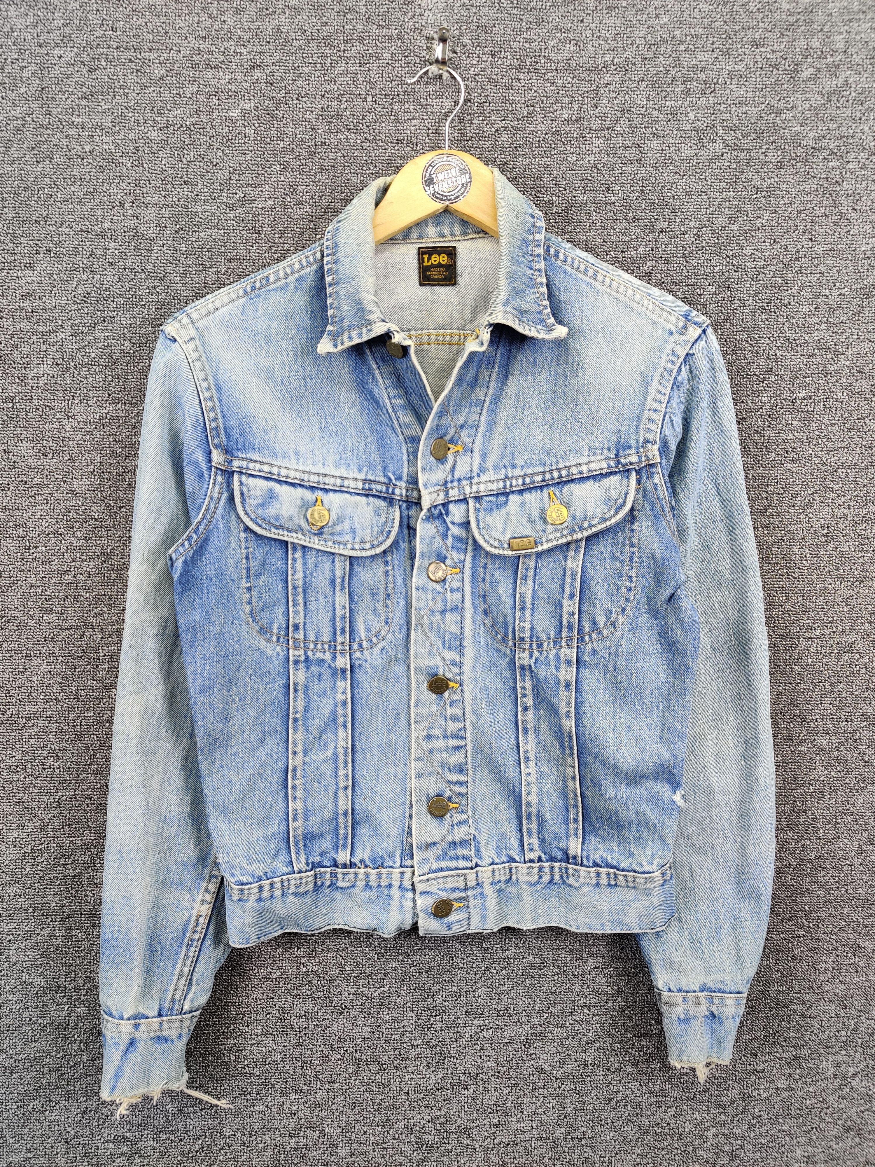 Lee Vintage 90's Lee Riders Trucker Denim Jacket Size US S / EU 44-46 / 1 - 1 Thumbnail