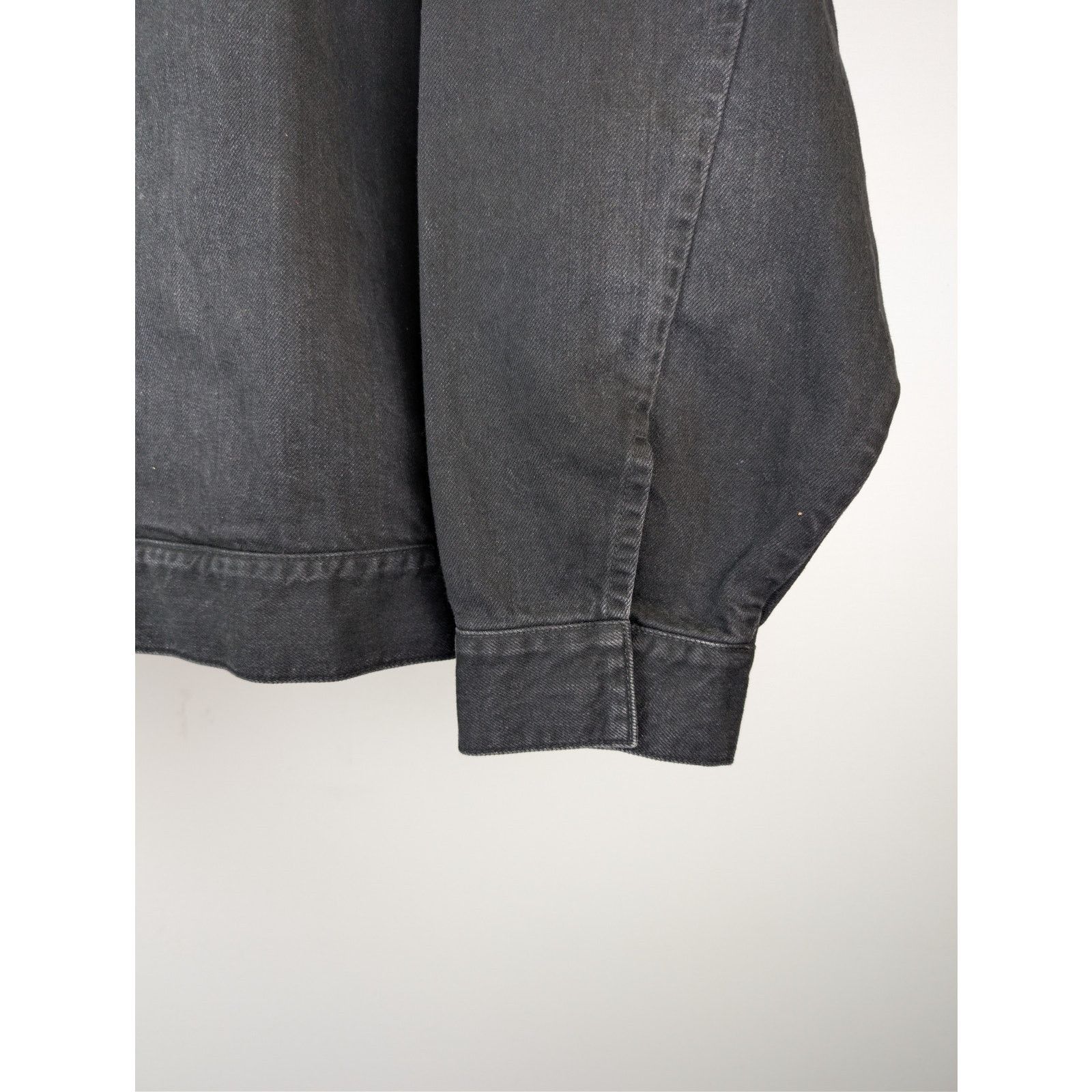 Fear of God o1rshd1 Canvas Utility Trucker Denim Jacket in Black Size US XL / EU 56 / 4 - 5 Thumbnail