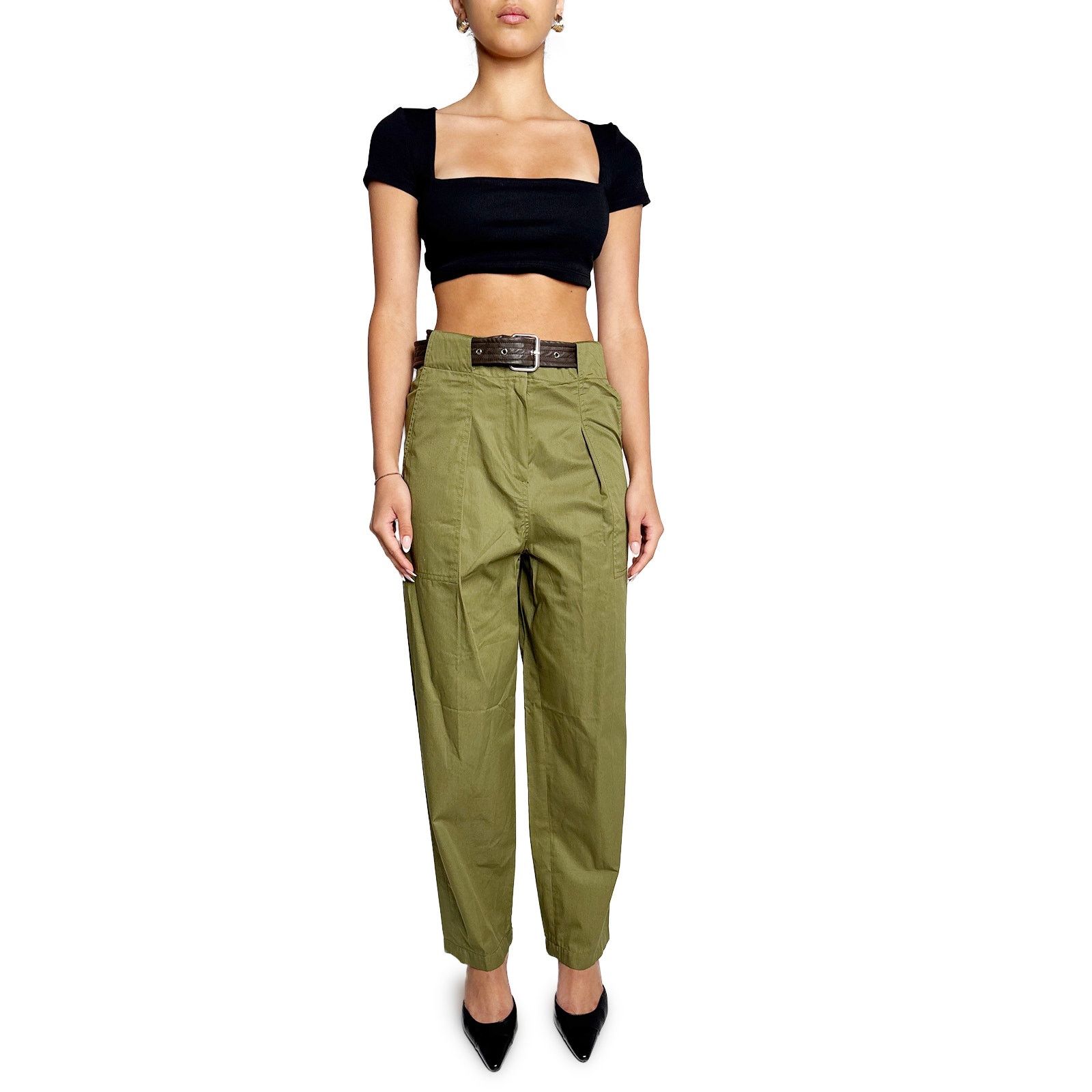 Other Olive trousers Size 25" / US 0 / IT 36 - 1 Thumbnail