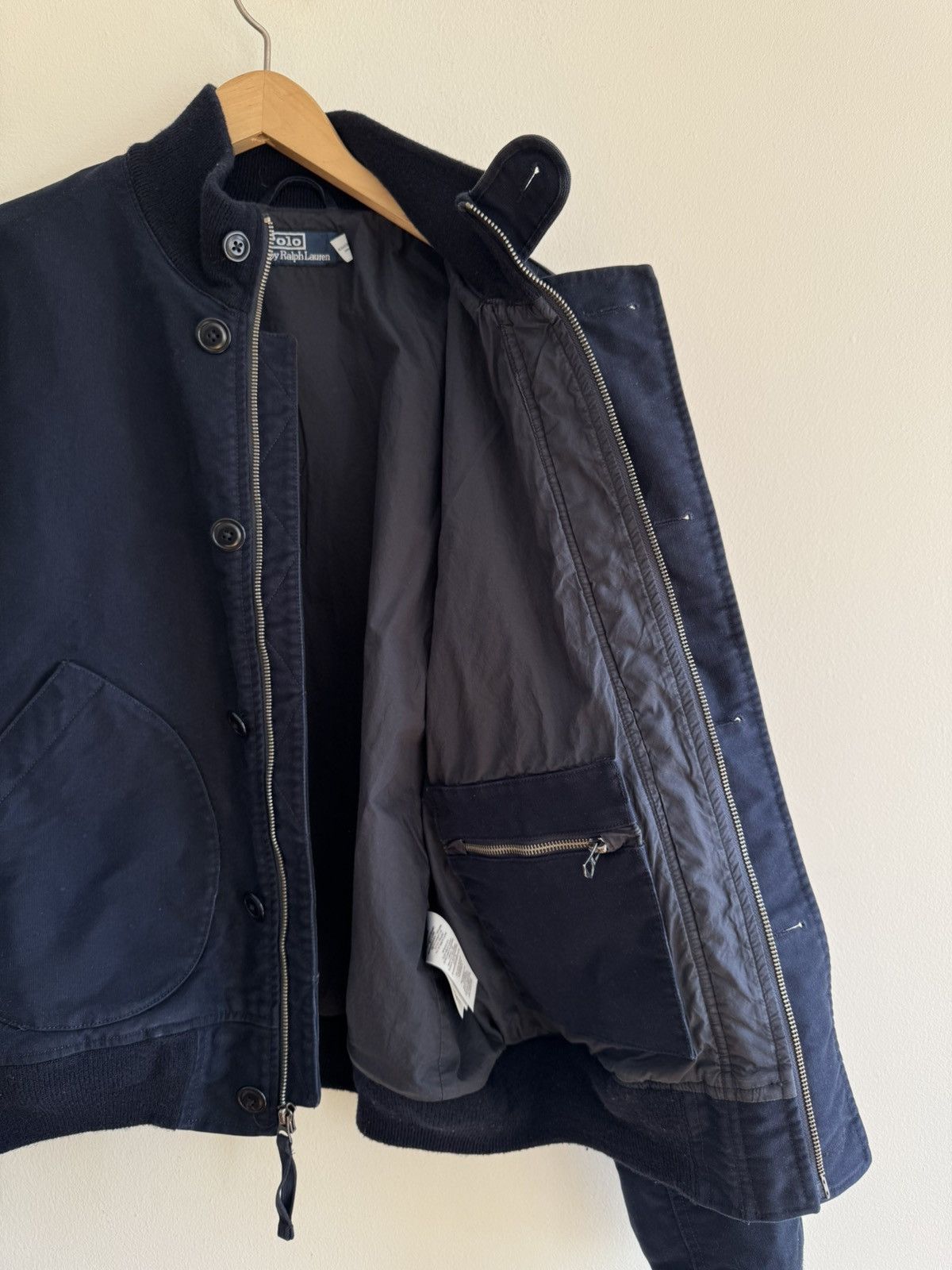 Polo Ralph Lauren × Ralph Lauren Polo Ralph Lauren Graphic Deck Jacket Mock Neck Bomber Size US L / EU 52-54 / 3 - 6 Thumbnail