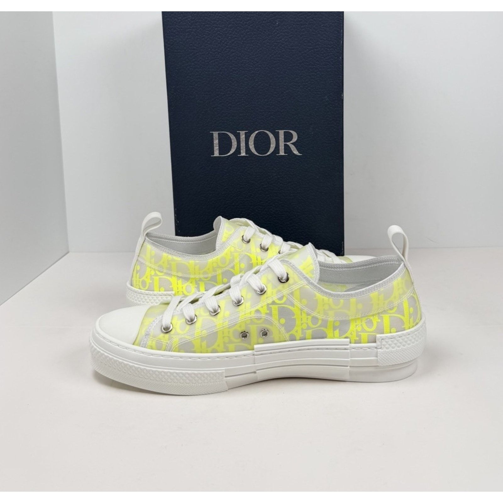 Dior Size 41EU/8US - Dior B23 Oblique Yellow Low NEW Size US 8 / EU 41 - 6 Thumbnail