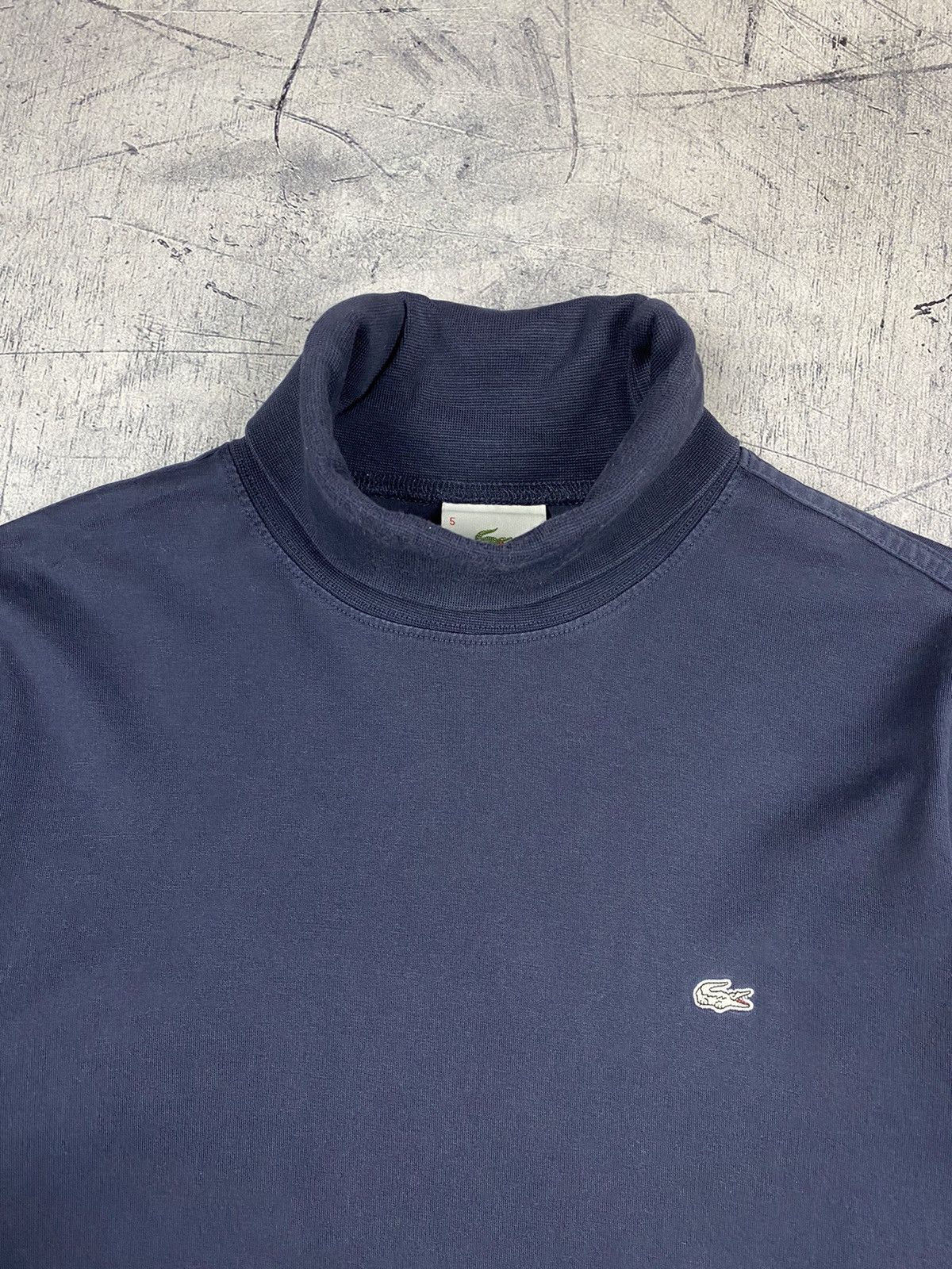 Lacoste × Vintage Vintage Lacoste Turtleneck Sweater Embroidered Logo 90s Size US M / EU 48-50 / 2 - 5 Thumbnail