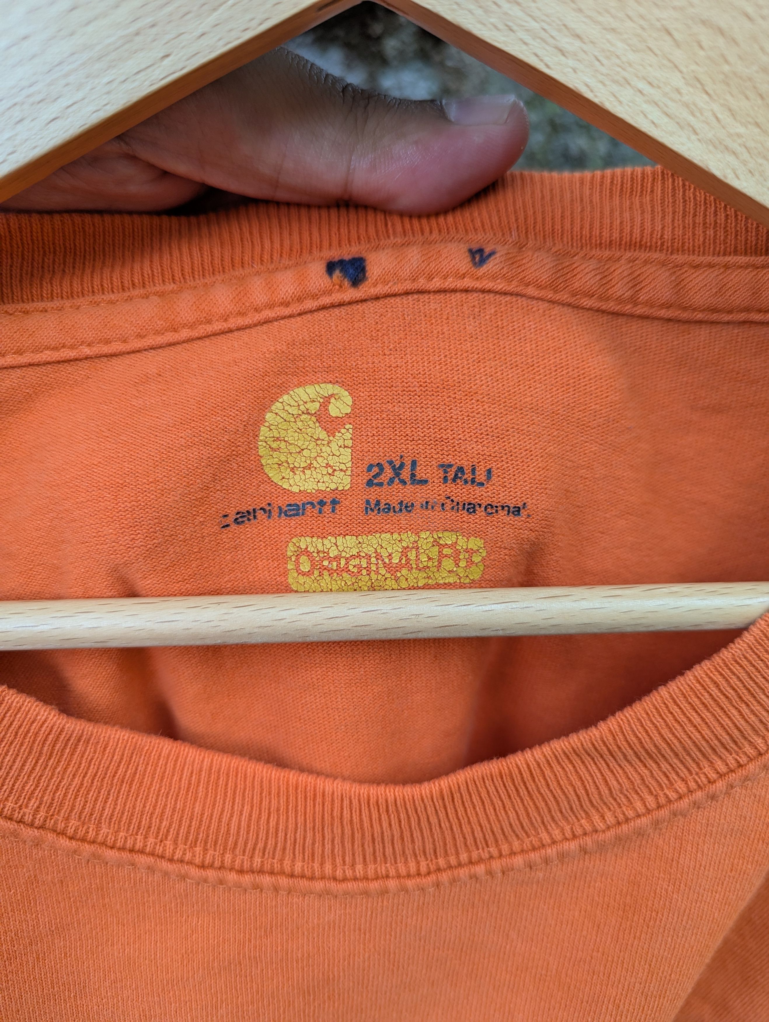 Carhartt Thrashed Carhartt Sunfaded Tshirt Size US XXL / EU 58 / 5 - 6 Thumbnail