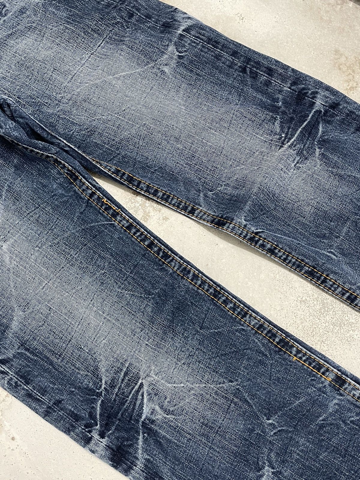 Japanese Brand Villand Crazy Lightning Whisker Design Pocket Heavy Stich Size US 31 - 4 Thumbnail