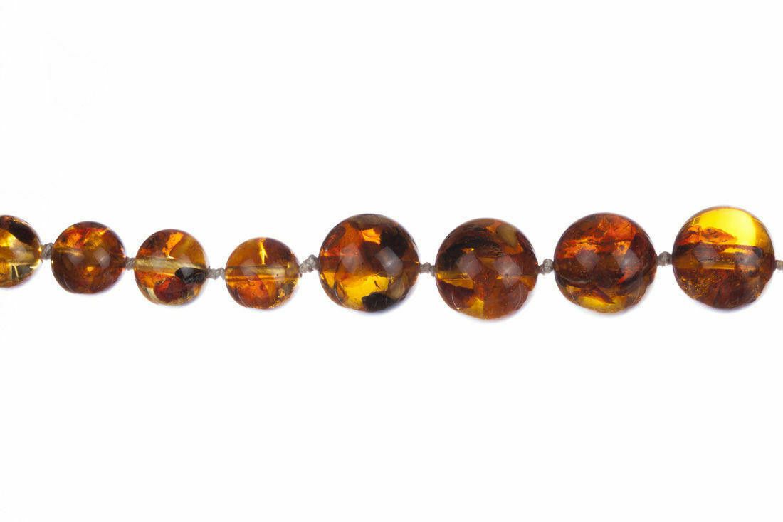 Designer Baltic Amber Round Bead Necklace Size ONE SIZE - 4 Thumbnail