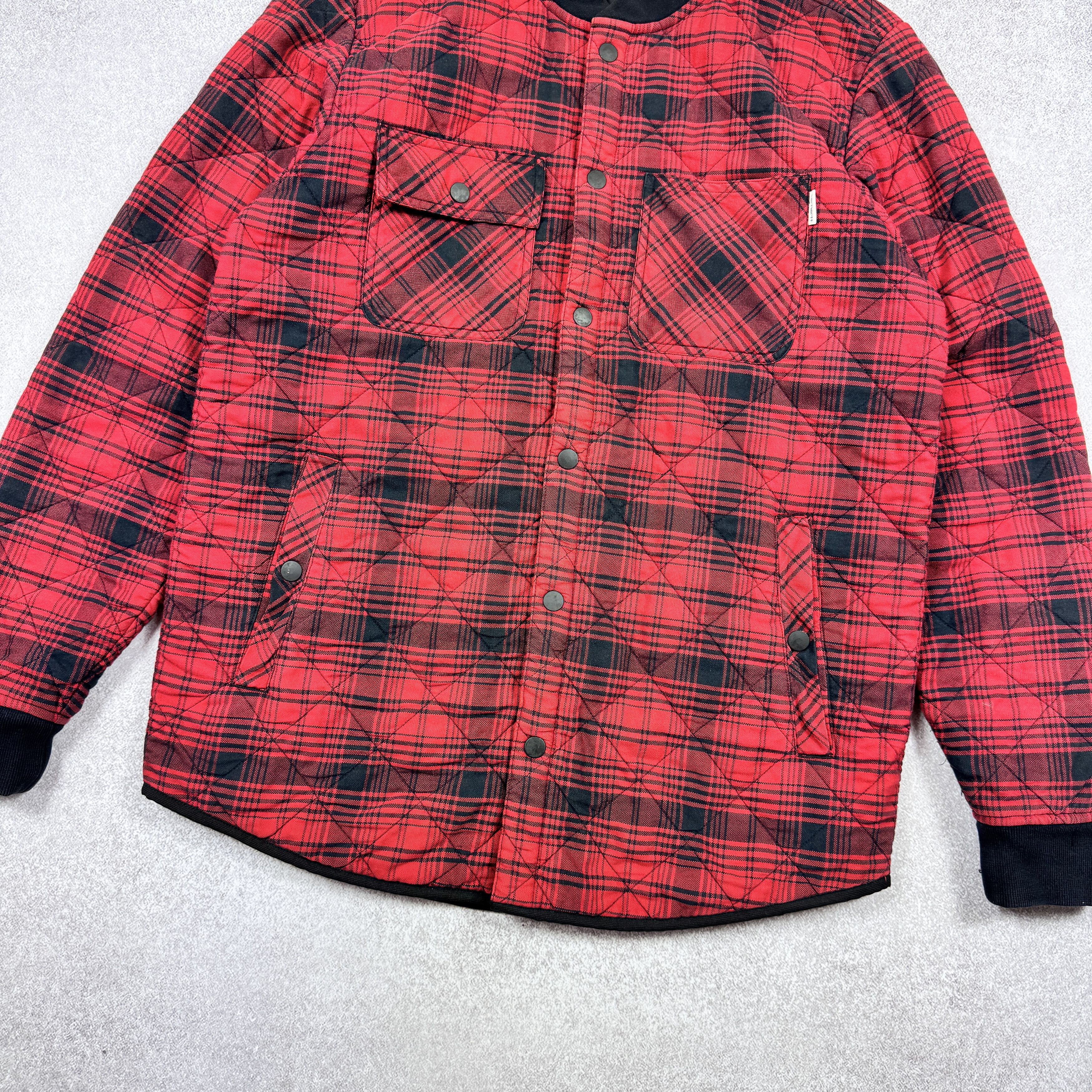 Carhartt Men`s Carhartt L/S Davis Shirts Jac Bomber Jacket Size M Size US M / EU 48-50 / 2 - 6 Thumbnail