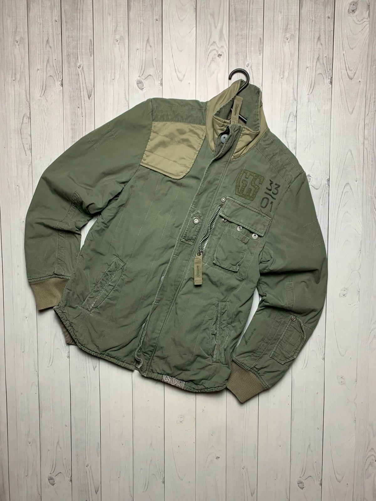 Vintage Raw G Star denim jacket pocket rare S/M avant-garde