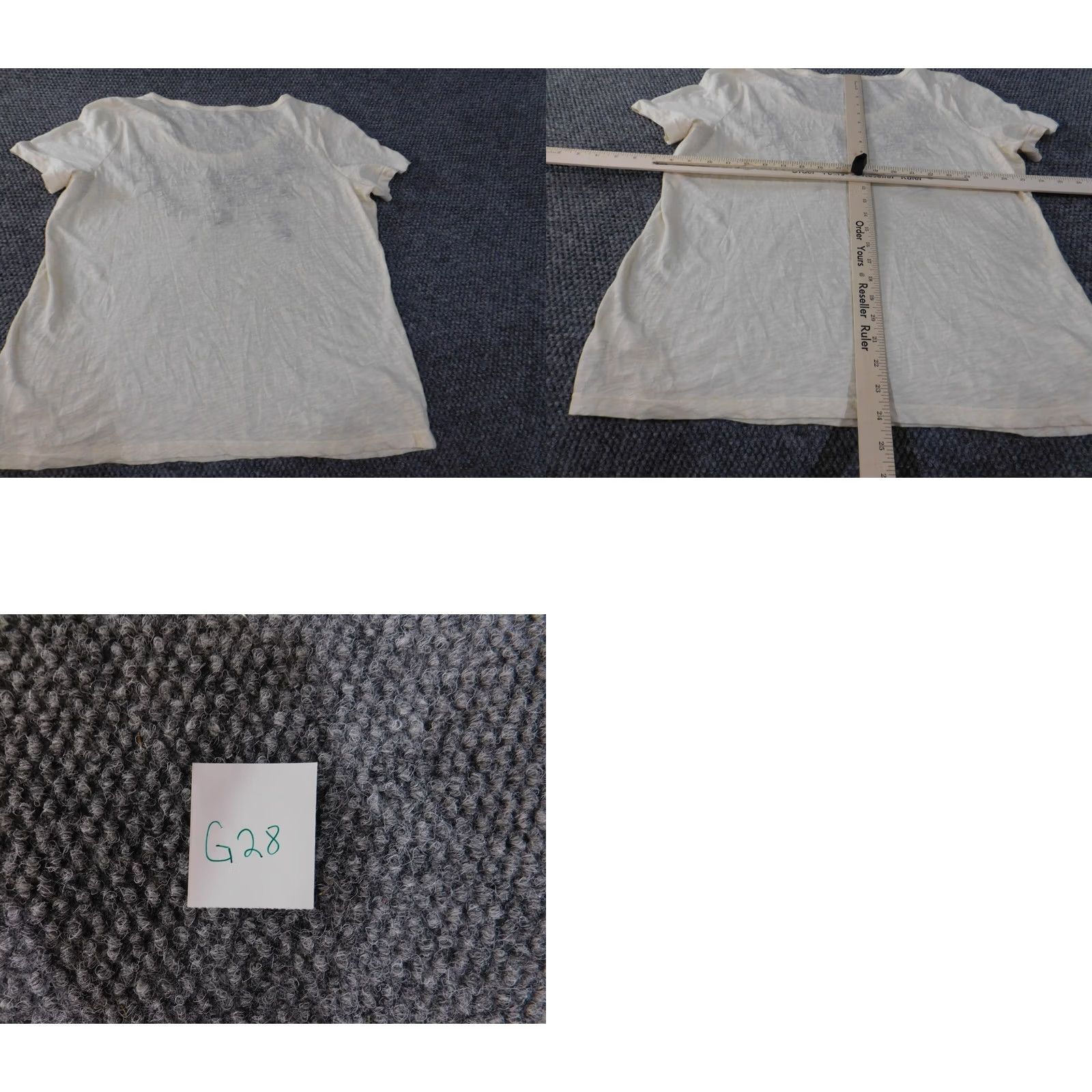 Talbots Talbots Blouse 1X Women Beige Floral Cotton Rayon Short Sleeve Pullover Round Neck Casual Classic Graphic Size XL / US 12-14 / IT 48-50 - 9 Thumbnail