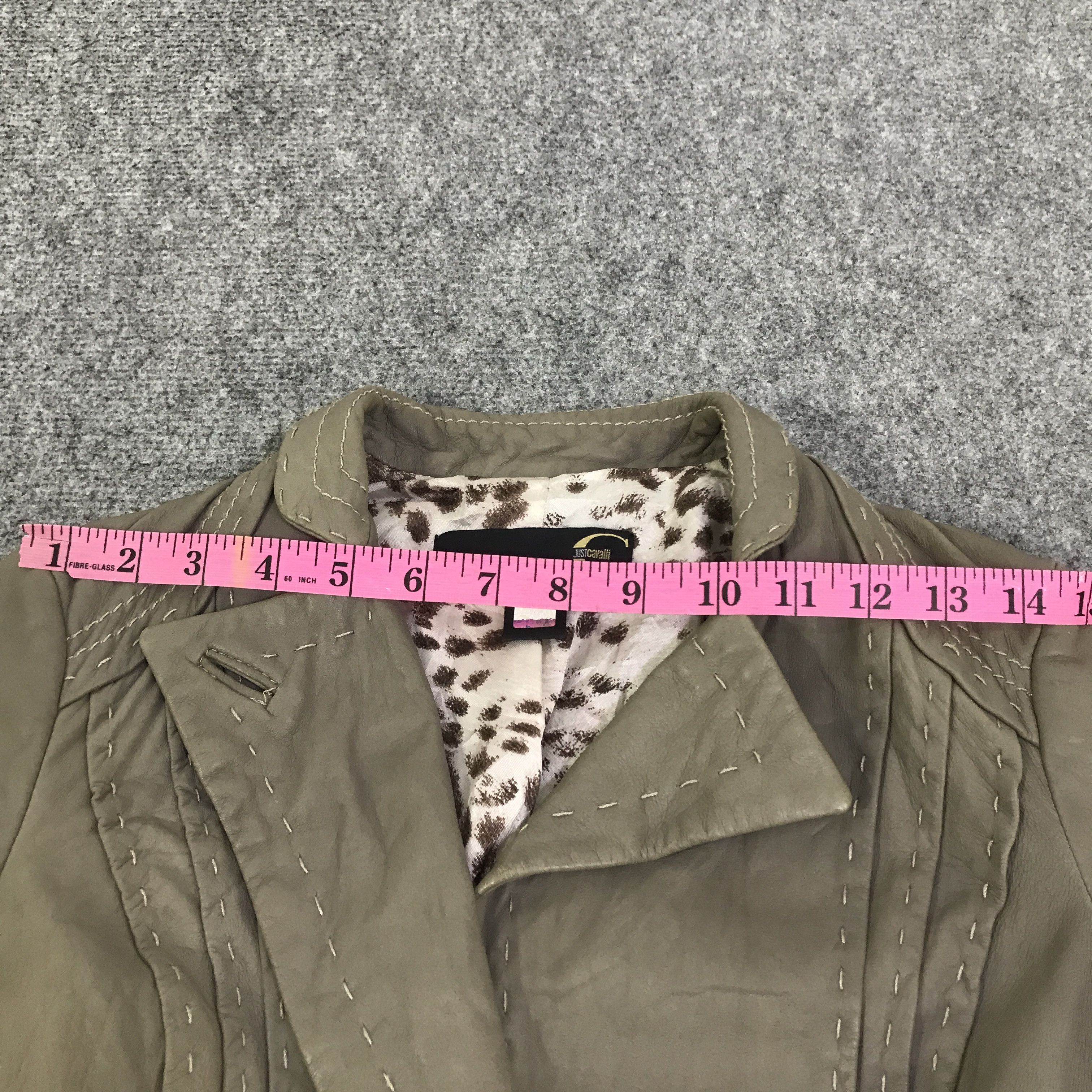 Just Cavalli just cavalli leather blazer jacket K125B5 Size S / US 4 / IT 40 - 5 Thumbnail