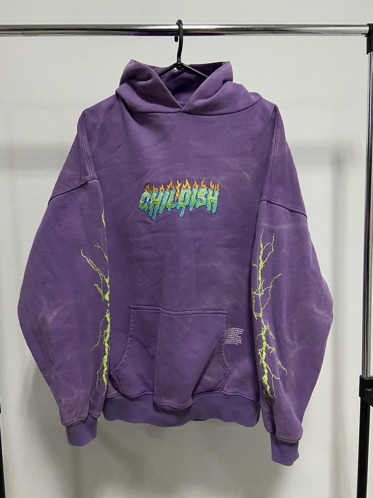 Japanese Brand × Vintage Childish vintage big logo hoodie robs motors Size US L / EU 52-54 / 3 - 2 Thumbnail