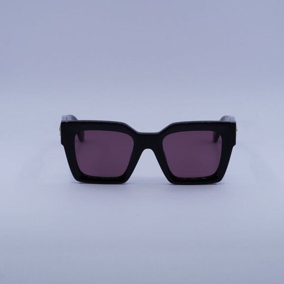 Off-White Off-White OERI13I JACKSON 1028 Sunglasses Black Square Frame Size ONE SIZE - 3 Thumbnail