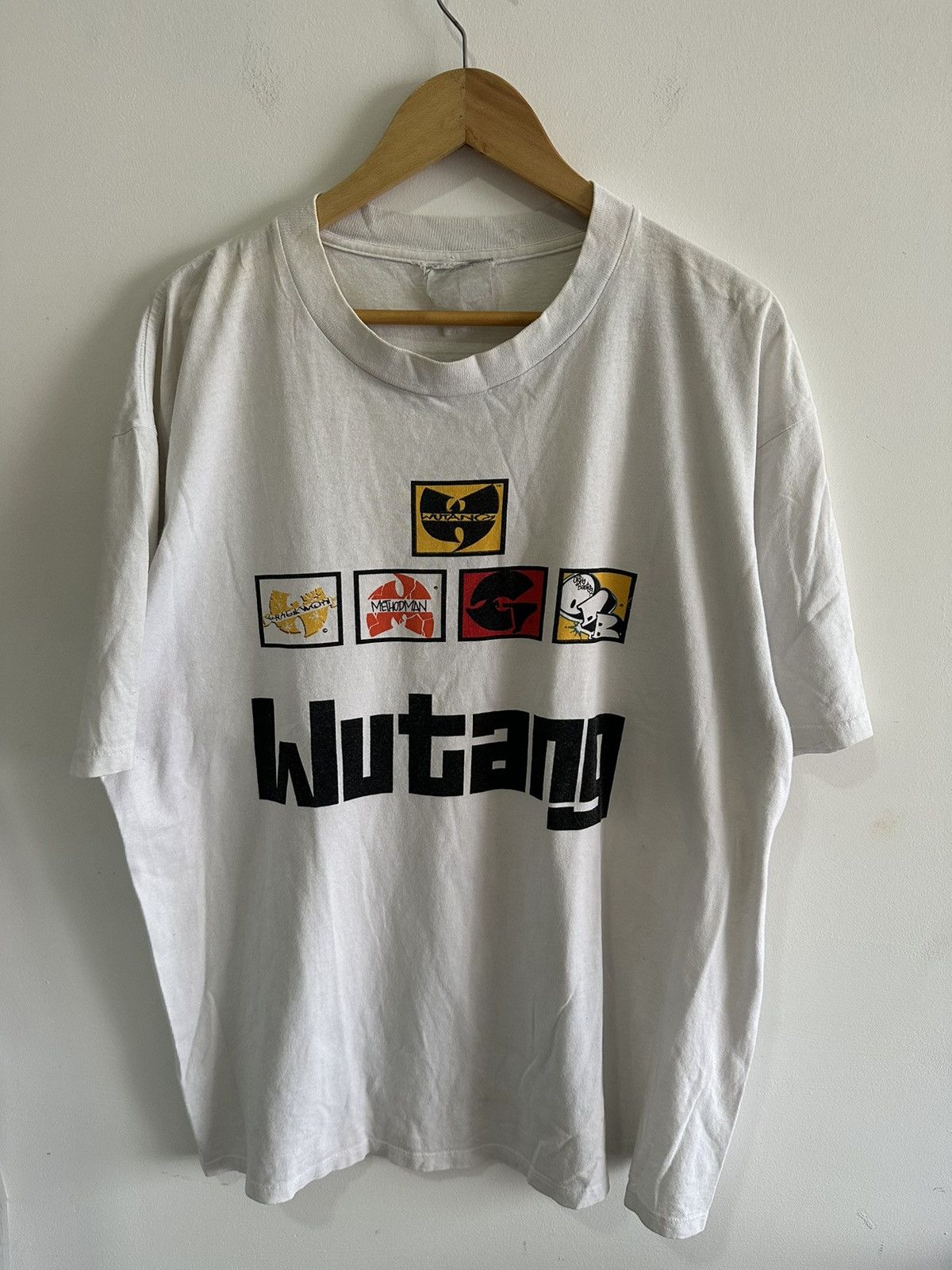 Rap Tees Vintage Wutang Methodman Raptees 90’s Rare XL size Size US XL / EU 56 / 4 - 6 Thumbnail