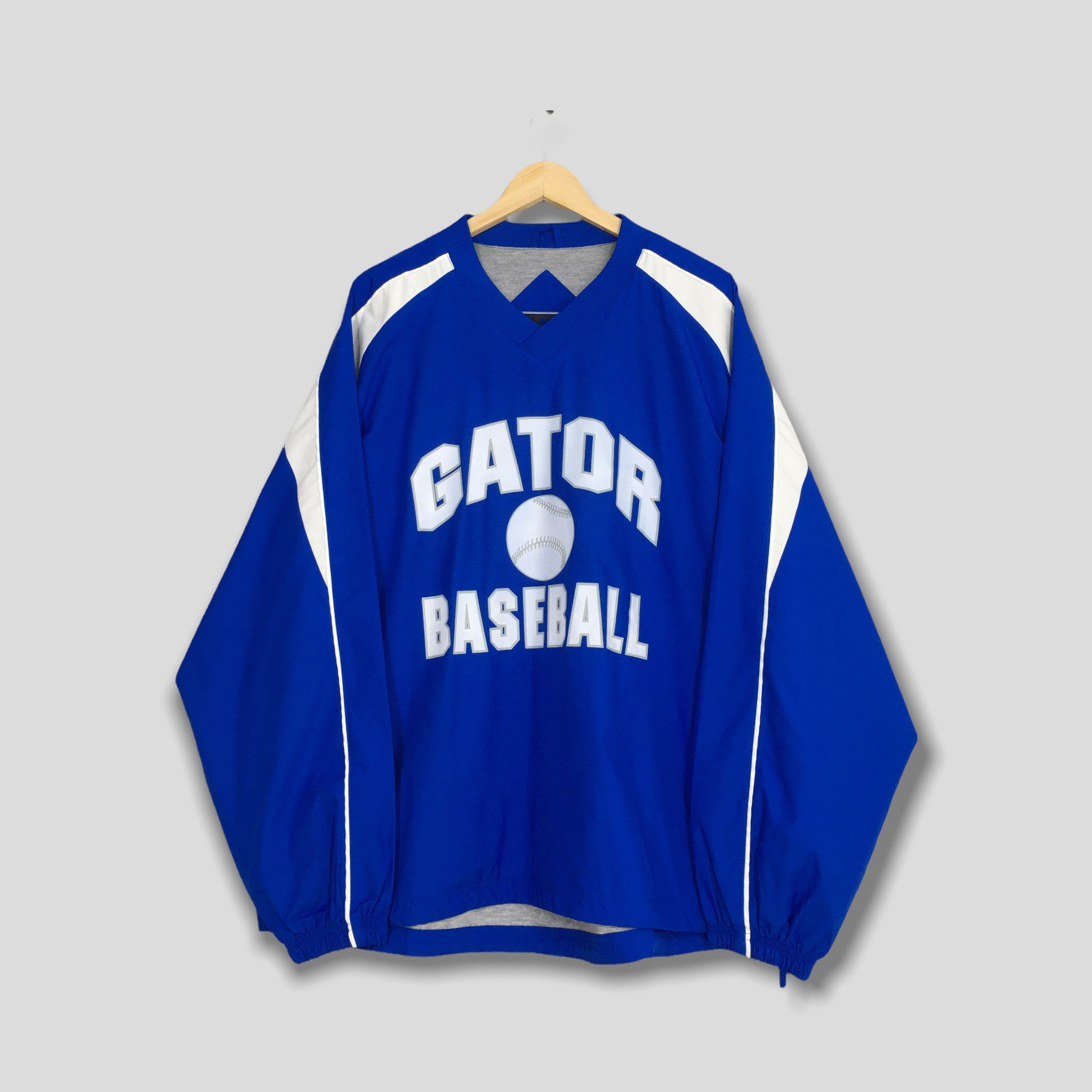 image of Vintage NCAA Florida Gators Baseball Training Wear Blue Xl, Men's